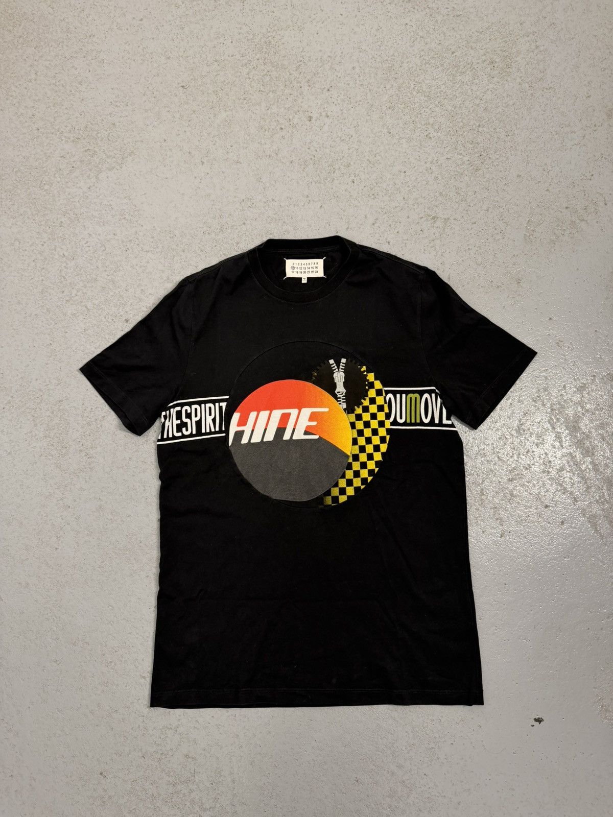Maison Margiela Maison Margiela AW16 Cycling Print T-Shirt Size US M / EU 48-50 / 2 - 1 Thumbnail