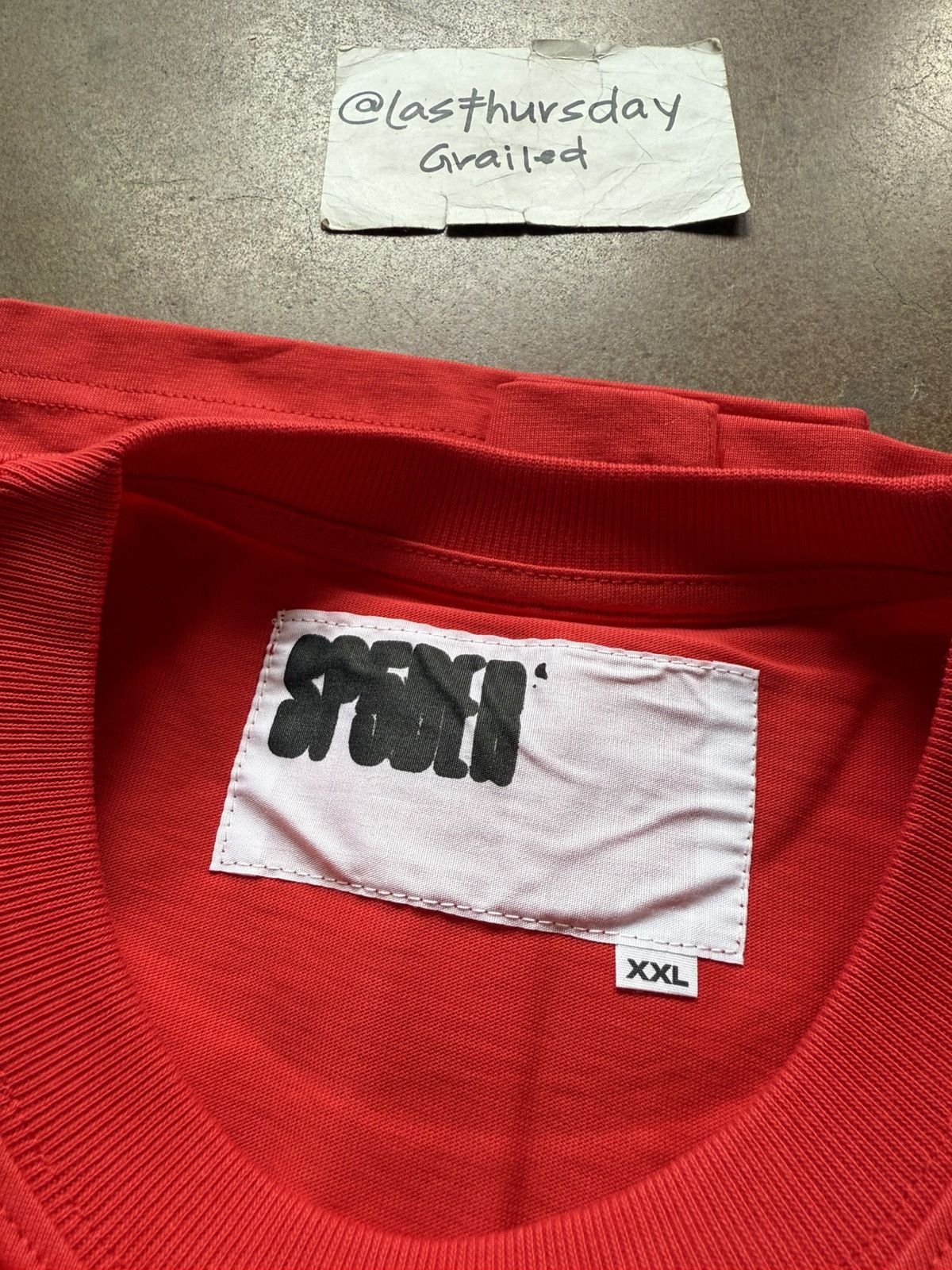 Young Thug Sp5der Atlanta Paris Tee Red XXL Size US XXL / EU 58 / 5 - 6 Thumbnail