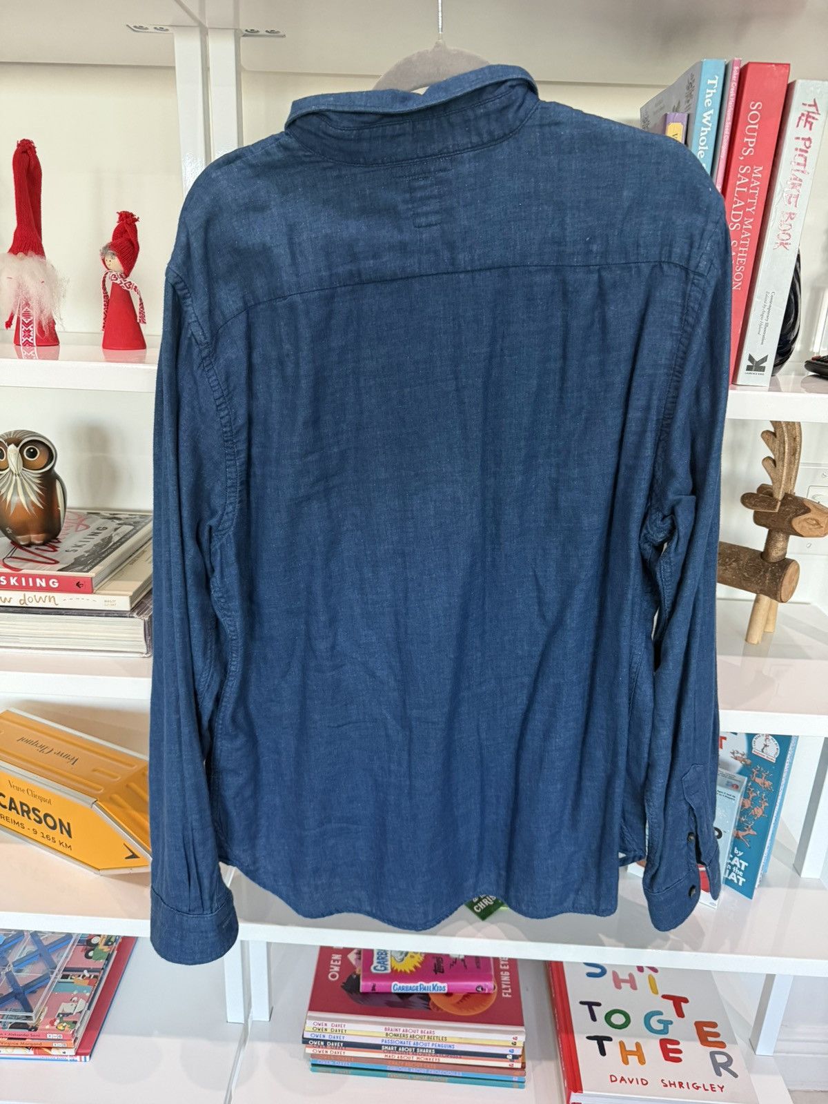 Hiroshi Kato Hiroshi Kato - The Ripper Shirt XL Blue Green Made in USA Size US XL / EU 56 / 4 - 3 Thumbnail