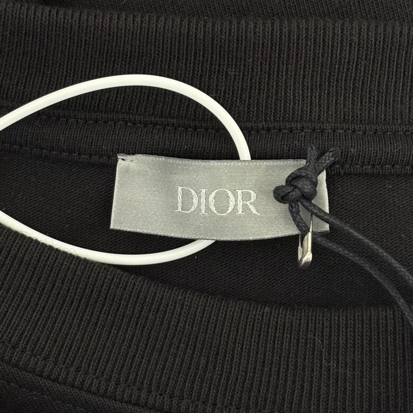 Dior DIOR New Crew Neck CD Logo 3M Reflective Short Sleeve Black Size US L / EU 52-54 / 3 - 3 Thumbnail