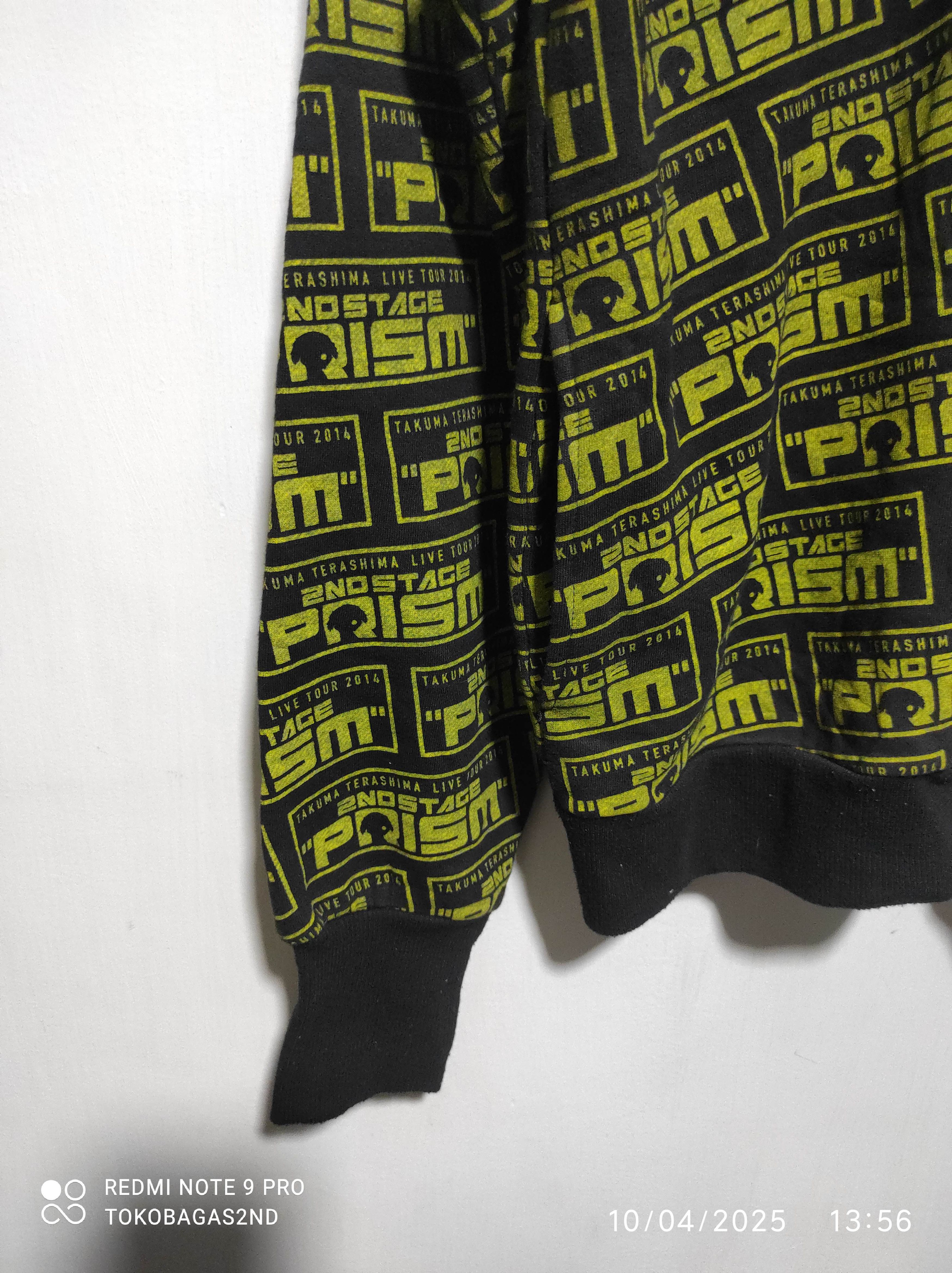 Band Tees Takuma Terashima Live Tour 2014 zip fur hoodie Size US M / EU 48-50 / 2 - 6 Thumbnail