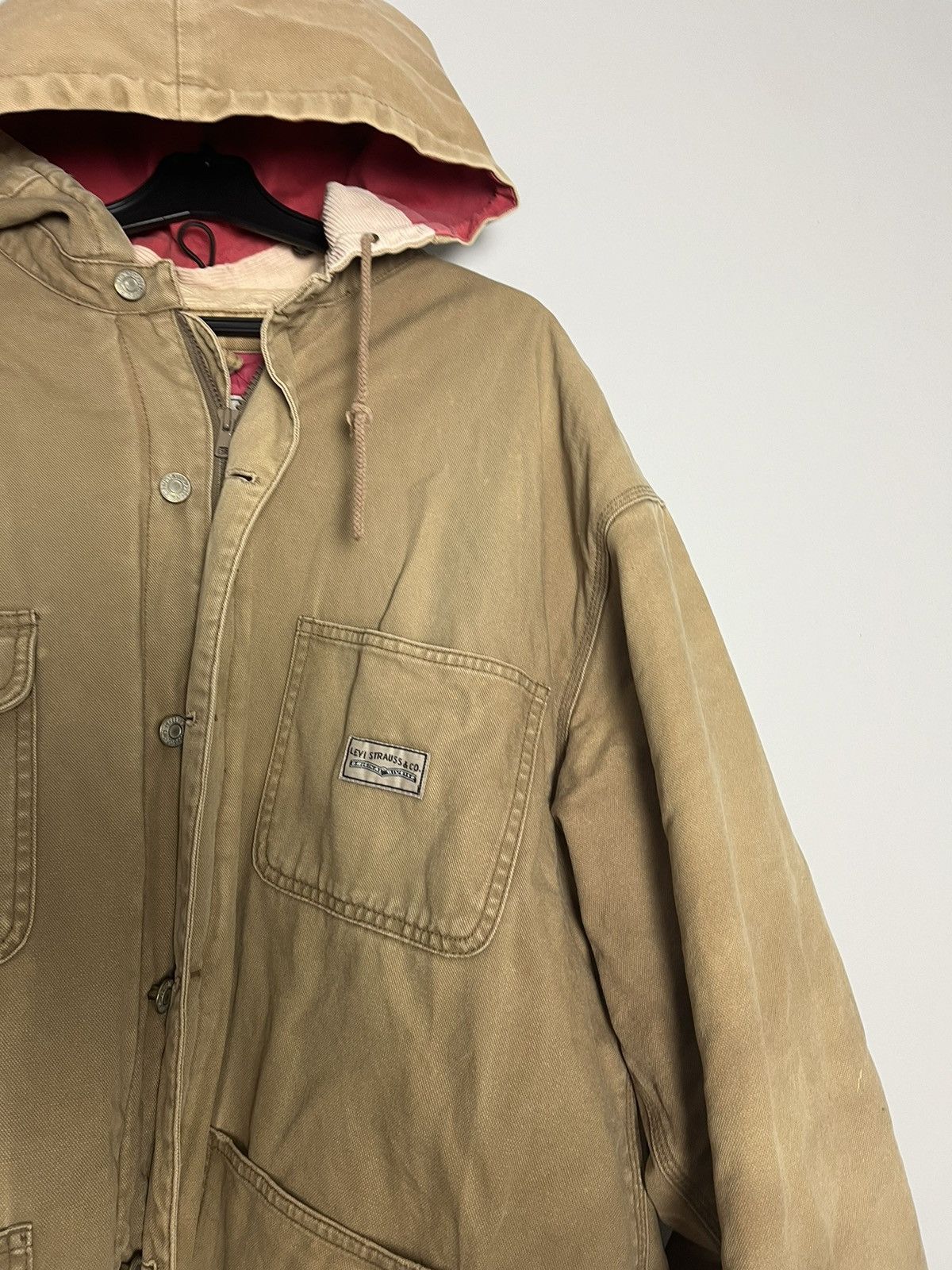 Levi's × Levi's Vintage Clothing × Vintage Vintage Levi's heavy jacket y2k 80s USA Size US XL / EU 56 / 4 - 6 Thumbnail