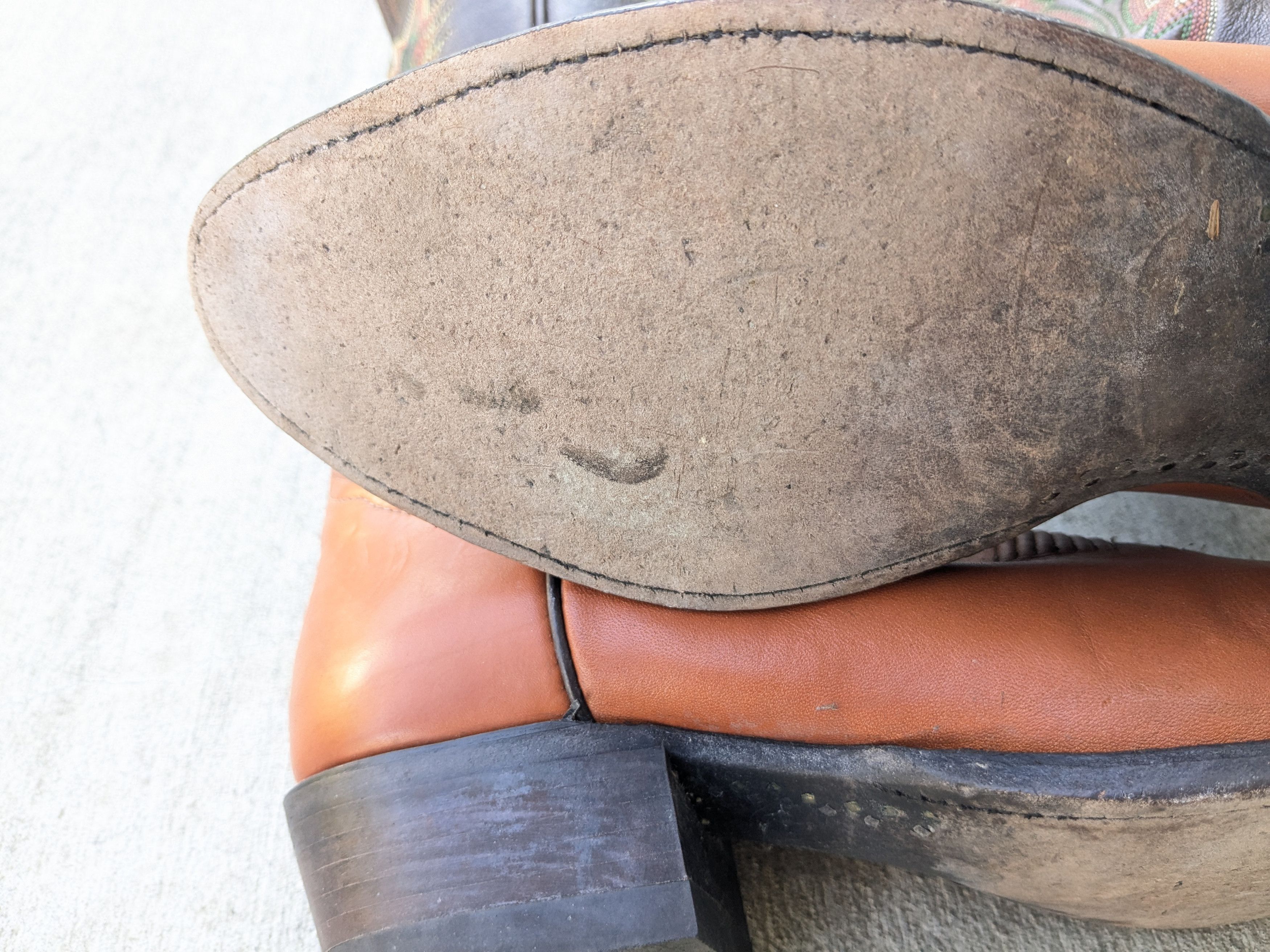 Other Tony Lama Cowboy Boots Lizard Brown 9.5 D Botas USA Size US 9.5 / EU 42-43 - 14 Thumbnail