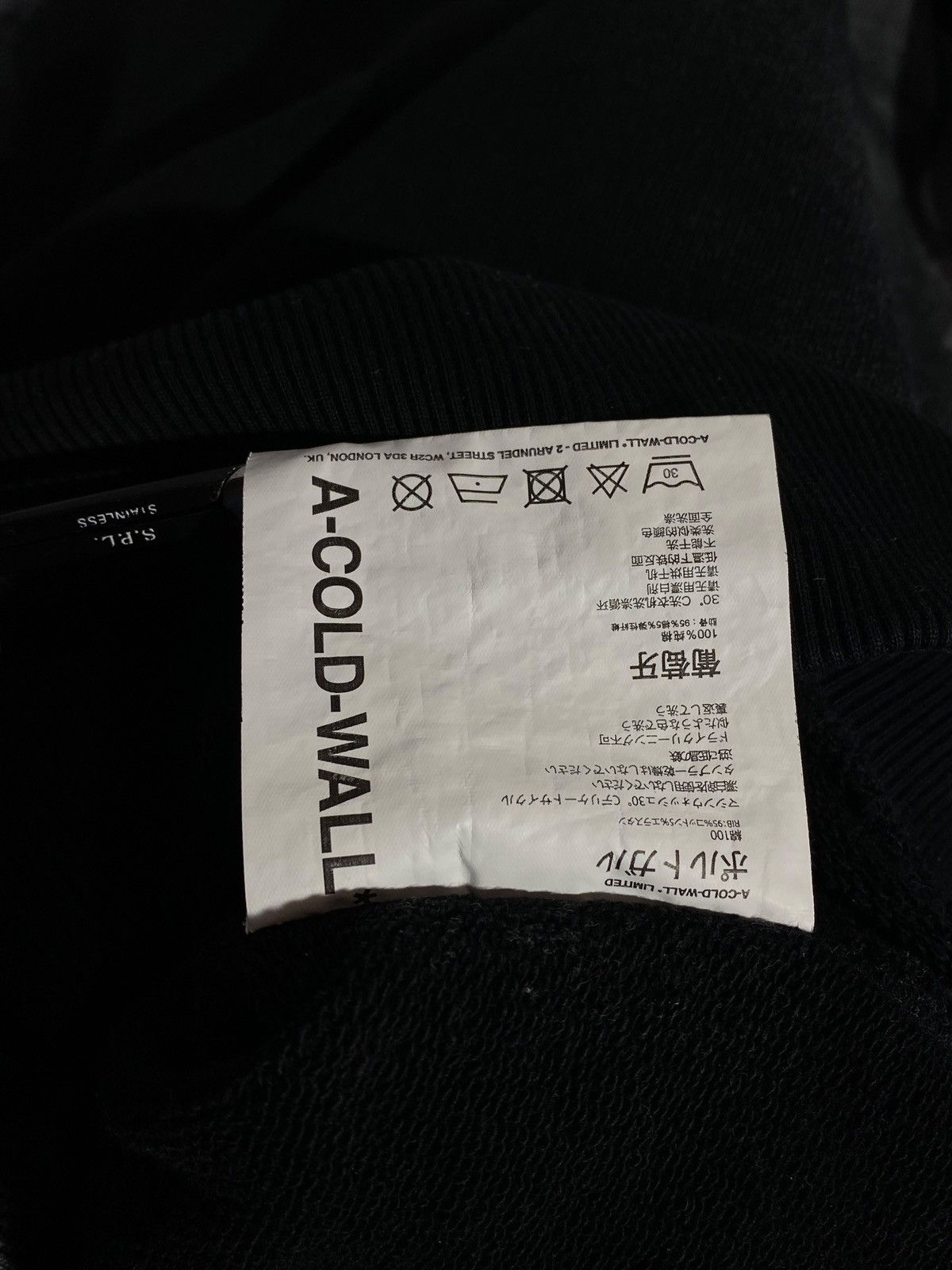 A-COLD-WALL* A-Cold-Wall Brushstroke Hoodie Oversized Fit Men’s Size L Size US L / EU 52-54 / 3 - 14 Thumbnail