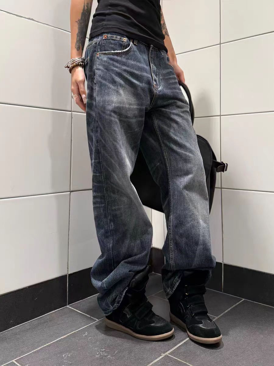 Jean Loose black distressed jeans Size US 30 / EU 46 - 3 Thumbnail