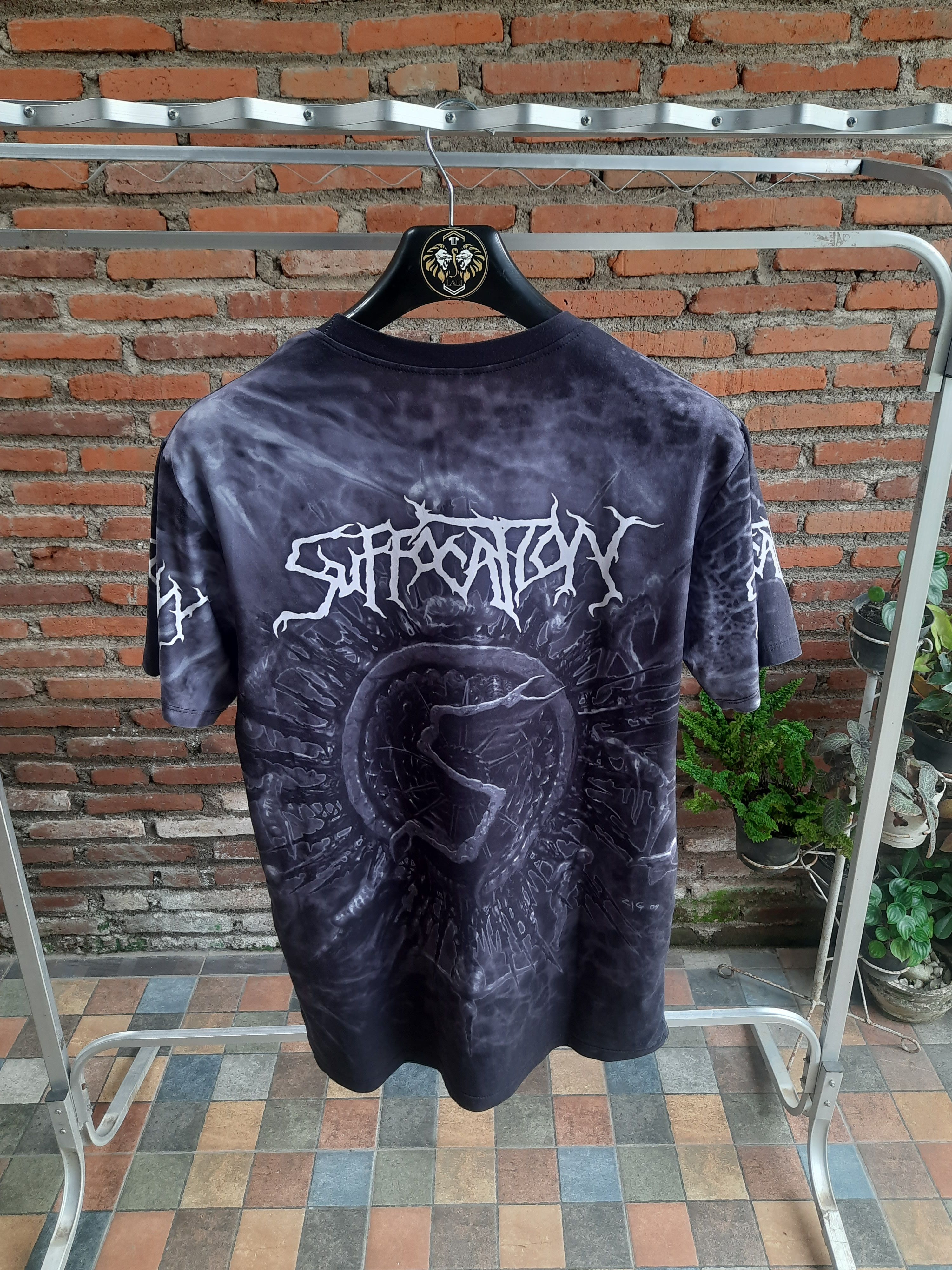 Band Tees Suffocation Jersey Allover Print Band Tee Size US M / EU 48-50 / 2 - 5 Thumbnail