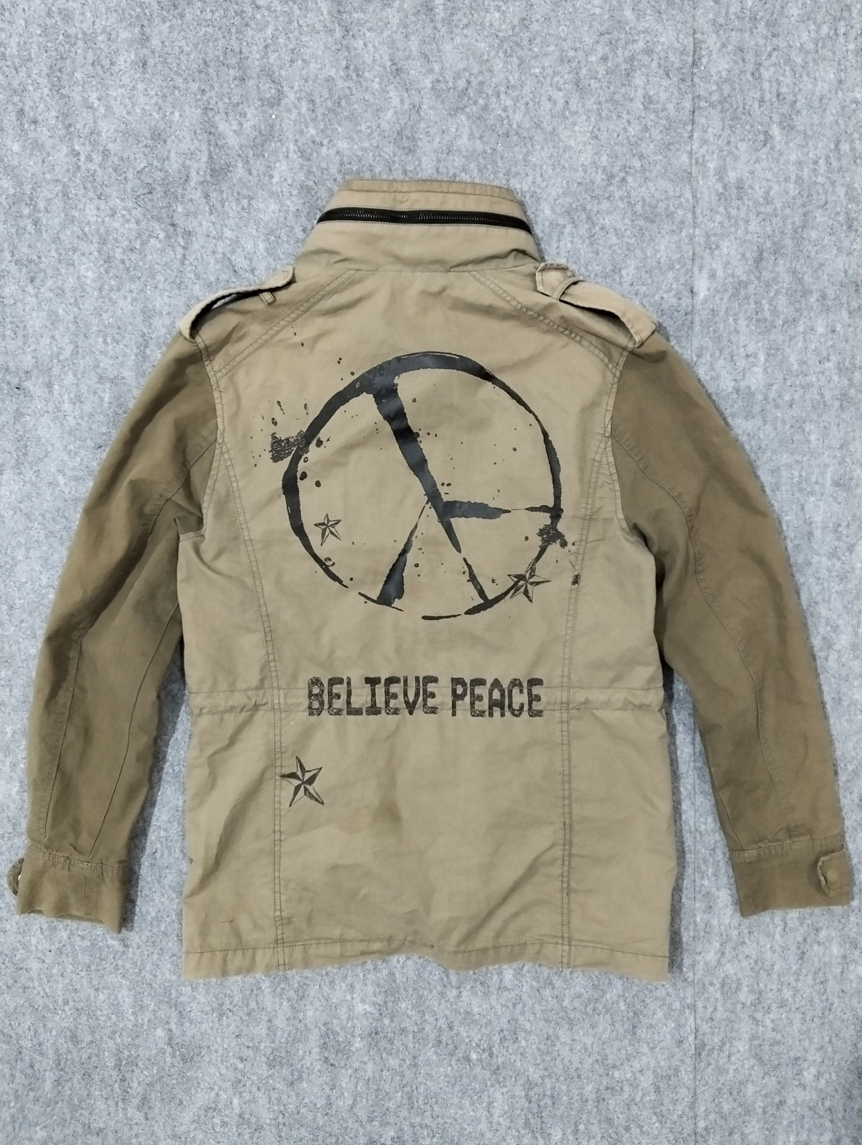 Codes Combine × Japanese Brand 🔥 Codes Combine Military Style Parka with Peace logo🔥 Size US L / EU 52-54 / 3 - 1 Thumbnail