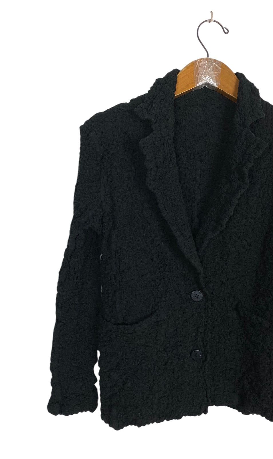 Issey Miyake Issey Miyake Me Cauliflower Jacket Stretch Crinkle Japan Size XS / US 0-2 / IT 36-38 - 2 Thumbnail