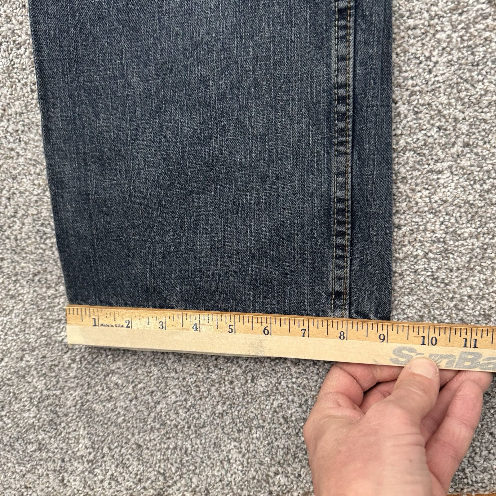 Lee Lee Jeans Mens Size 36x30 Relaxed Straight Grunge Streetwear Size US 36 / EU 52 - 2 Thumbnail
