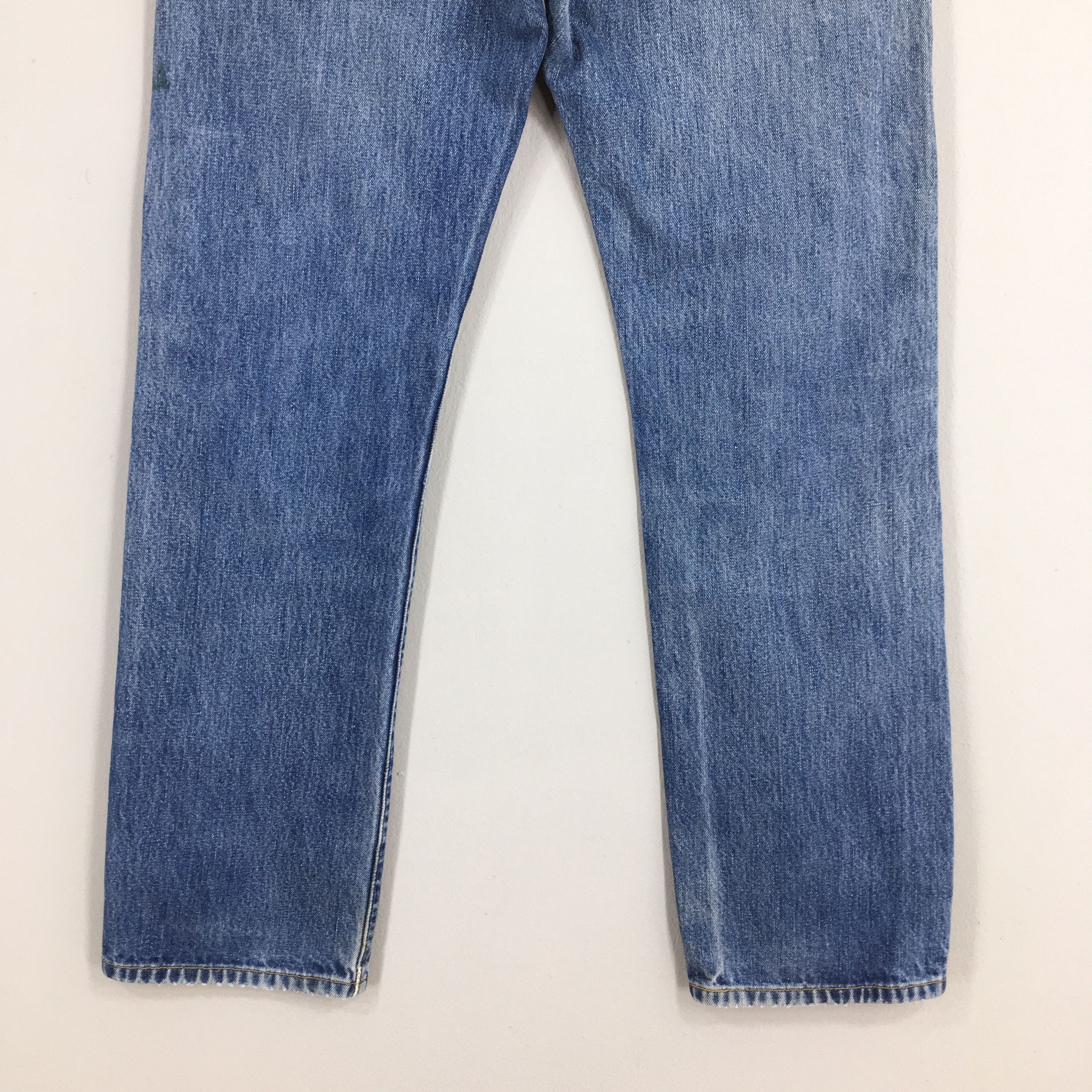 Levi's Size 32x30.5 Vintage 80s Levi's 501 Regular Fit Jeans S1591 Size US 32 / EU 48 - 11 Thumbnail