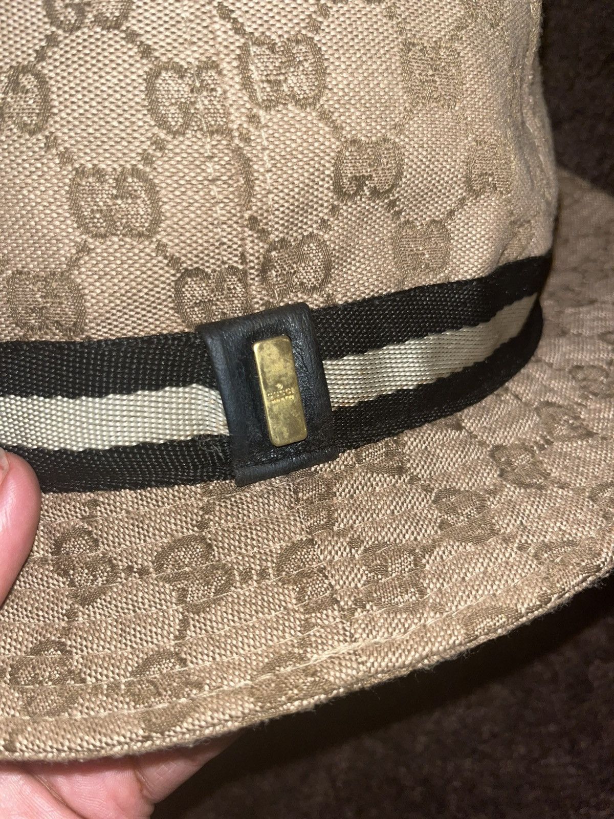 Gucci Gucci Fedora Hat Size ONE SIZE - 2 Thumbnail