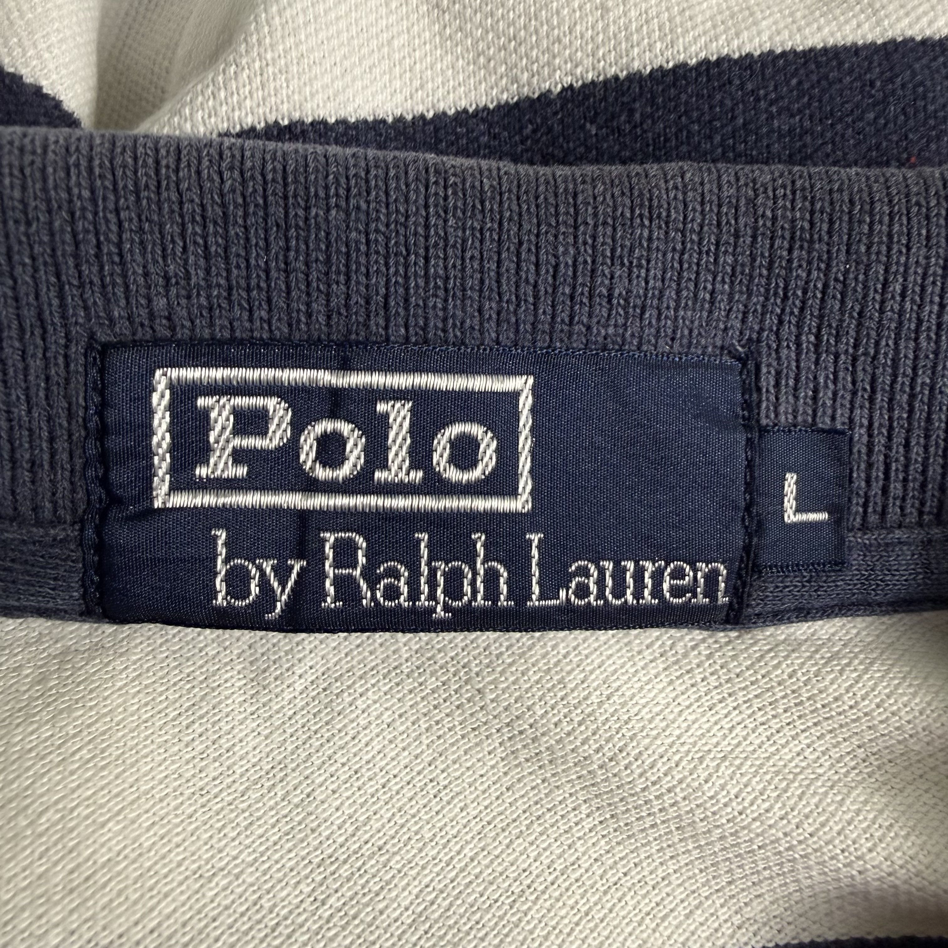 Polo Ralph Lauren 🔥RARE🔥Vintage Polo Ralph Lauren Stripes Polo Shirt Size US L / EU 52-54 / 3 - 4 Thumbnail