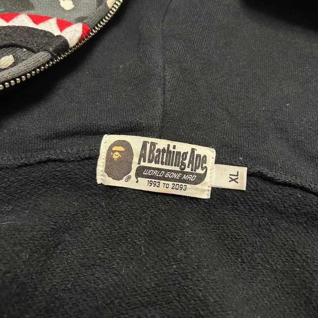 Bape COLOR CAMO SHARK FULL ZIP HOODIE Size US XL / EU 56 / 4 - 7 Thumbnail