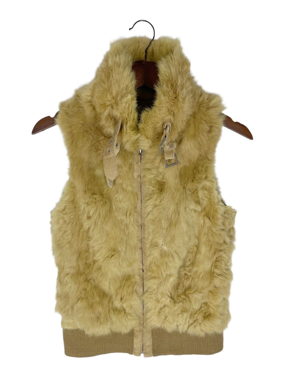Vintage VINTAGE RACCOON FUR VEST IF SIX WAS NINE Size S / US 4 / IT 40 - 1 Thumbnail