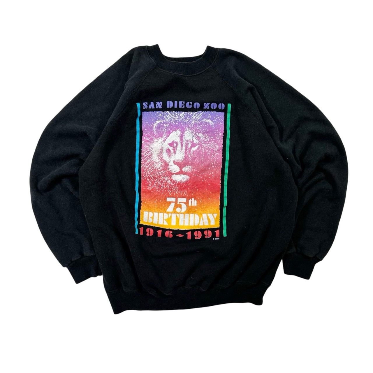 Vintage Vintage 1990 San Diego Zoo Lion 75th Anniversary Graphic Size US XL / EU 56 / 4 - 1 Thumbnail