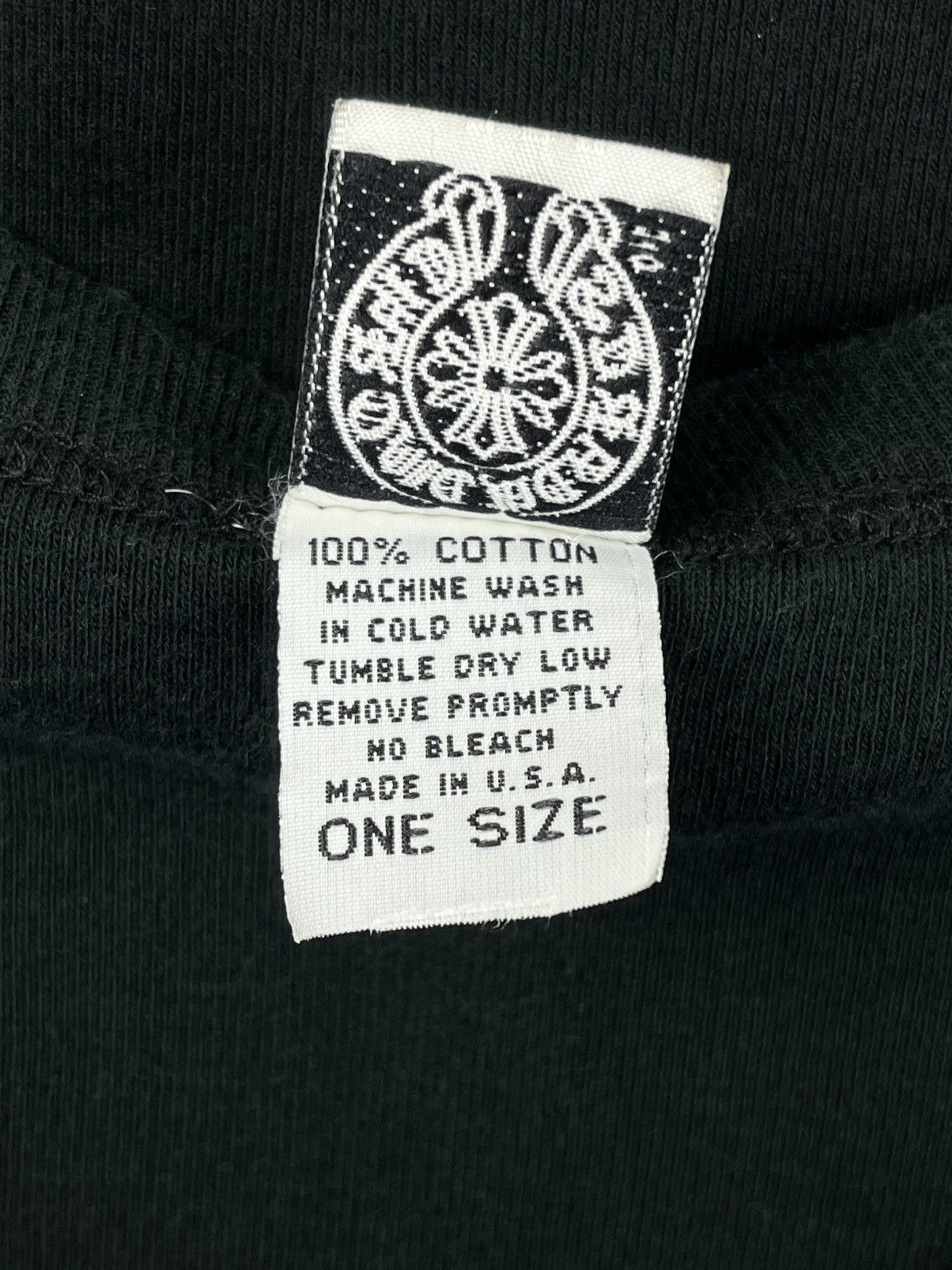 Chrome Hearts Chrome Hearts Floral Cross V Neck Tank Top Black Size ONE SIZE - 7 Thumbnail