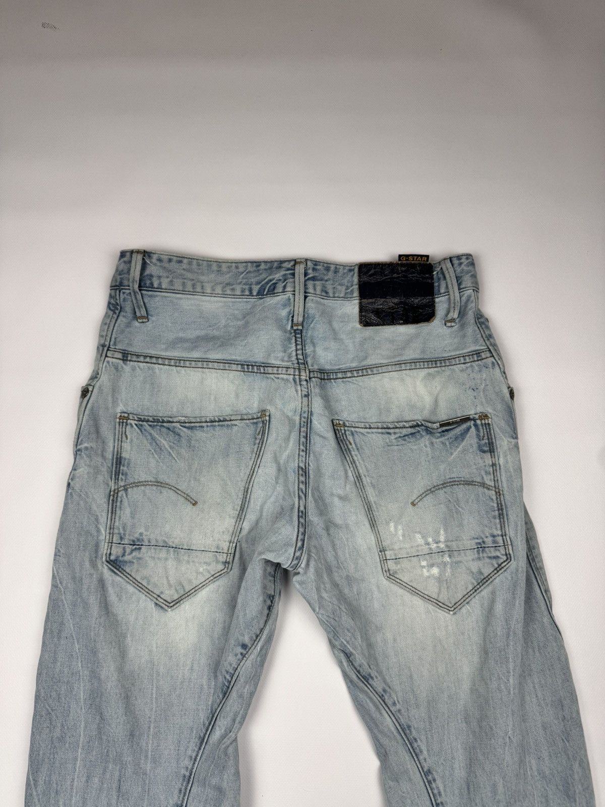 G-Star Vintage G-Star Raw Distressed Banana Cut Jeans Size US 31 - 14 Thumbnail