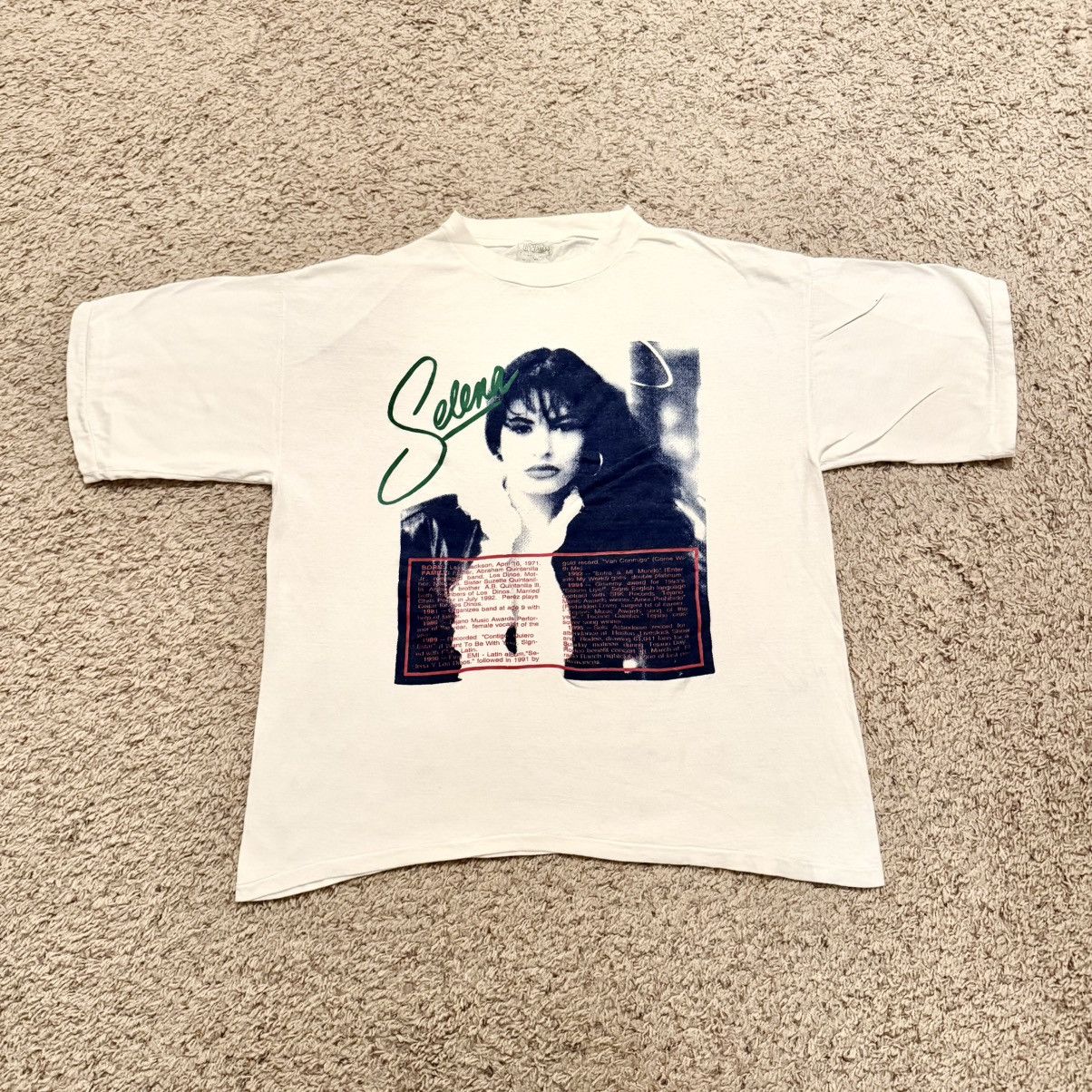 Vintage Vintage 90s Selena Memorial Tee XL Size US XL / EU 56 / 4 - 3 Thumbnail