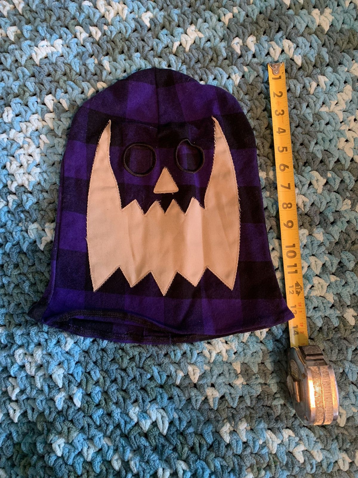 Asspizza Asspizza Purple Flannel Face Mask Size 34 - 4 Thumbnail