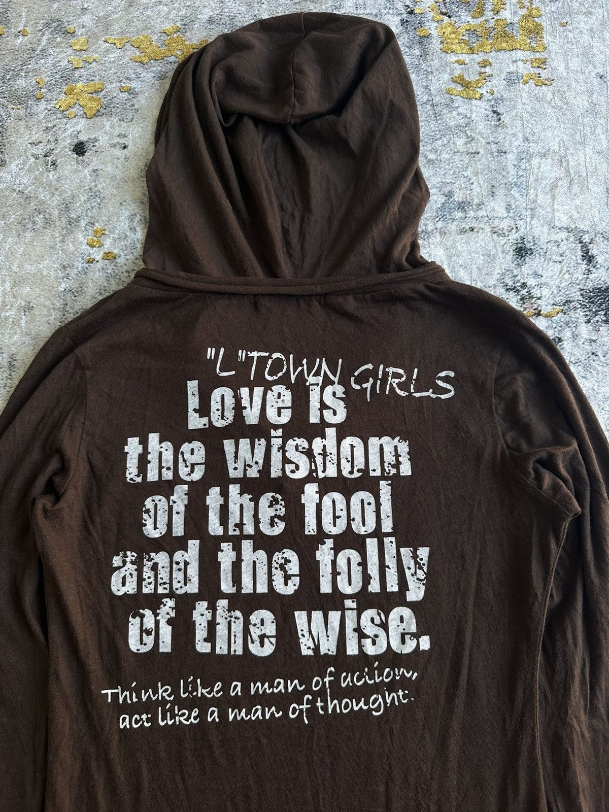 Beauty Beast JAPANESE LEAD POEM LIGHT HOODIE IFSIXWASNINE LGB STYLE Size XS / US 0-2 / IT 36-38 - 4 Thumbnail