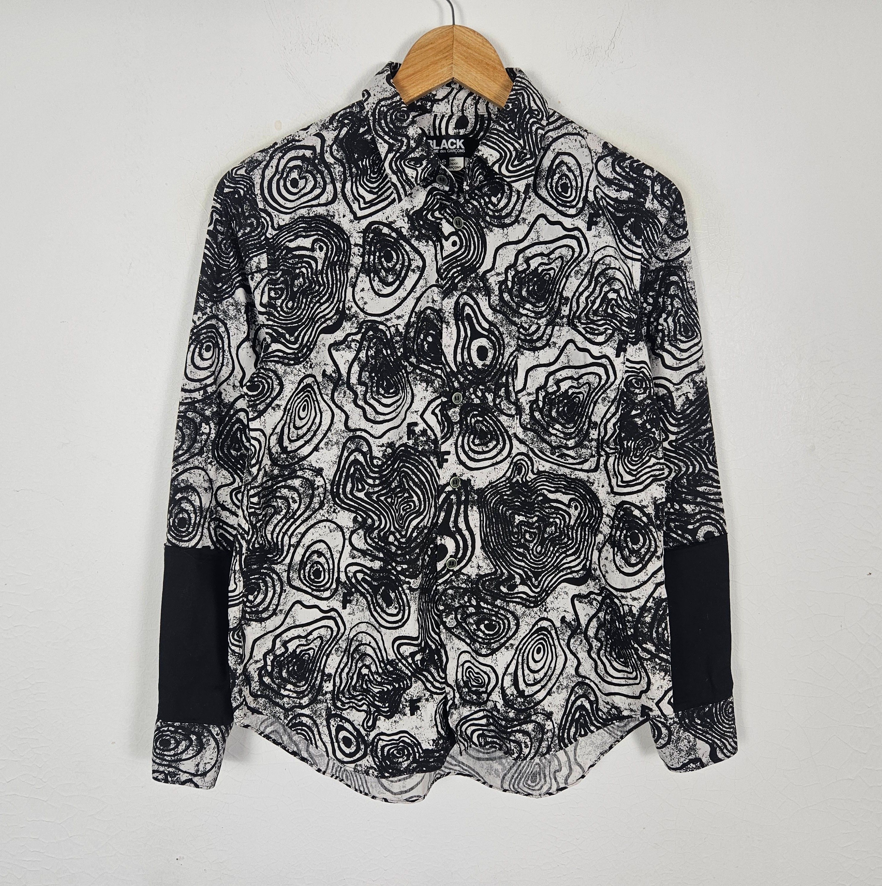 Comme des Garcons AW18 Comme des Garcons CDG Black Button Up Size US S / EU 44-46 / 1 - 2 Thumbnail