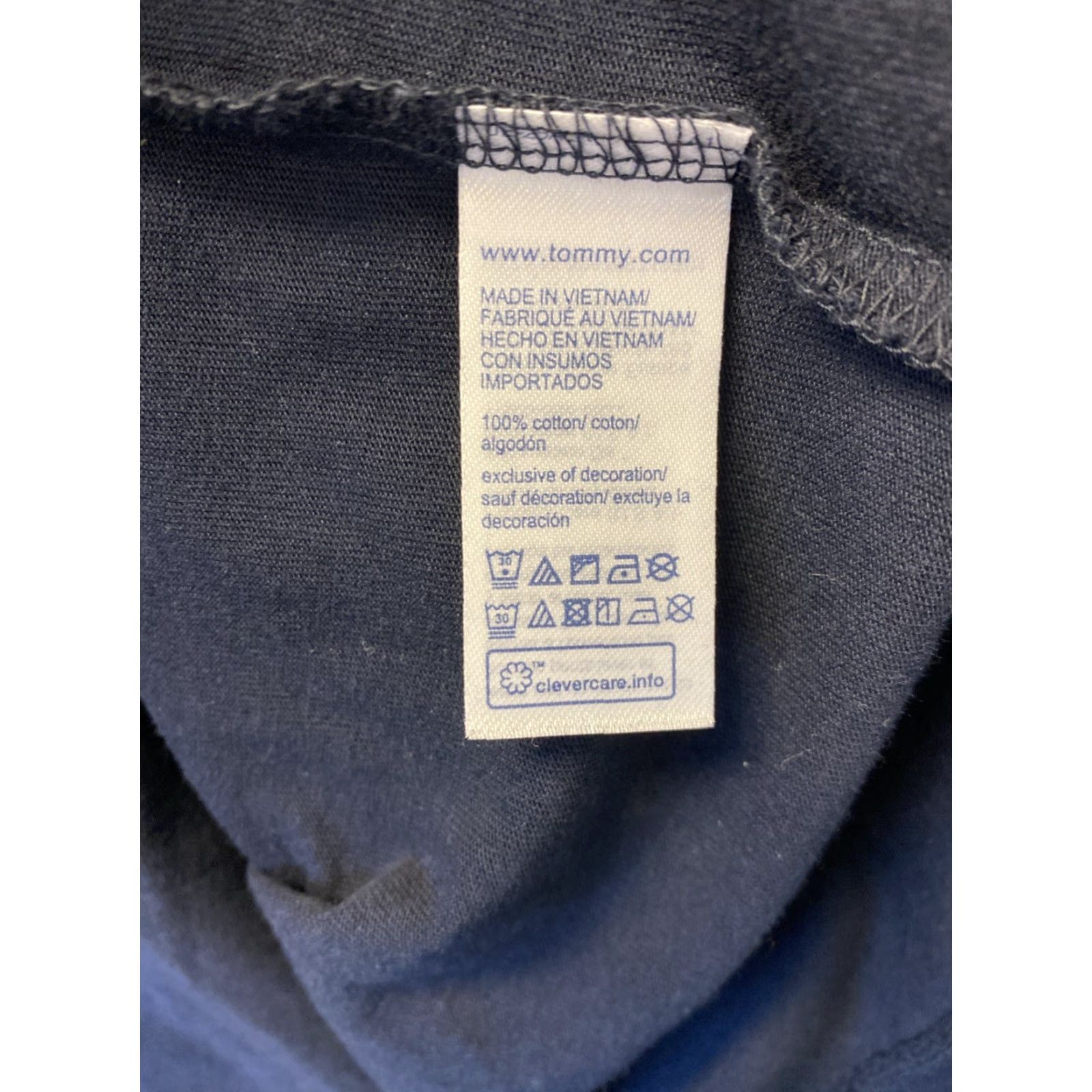 Tommy Hilfiger Tommy Hilfiger Men's Tee Shirt XXL Gray Navy T-Shirt Crew Neck Logo Athletic Classic Designer Tommy Hilfiger Tommy Jeans Size US XXL / EU 58 / 5 - 7 Thumbnail