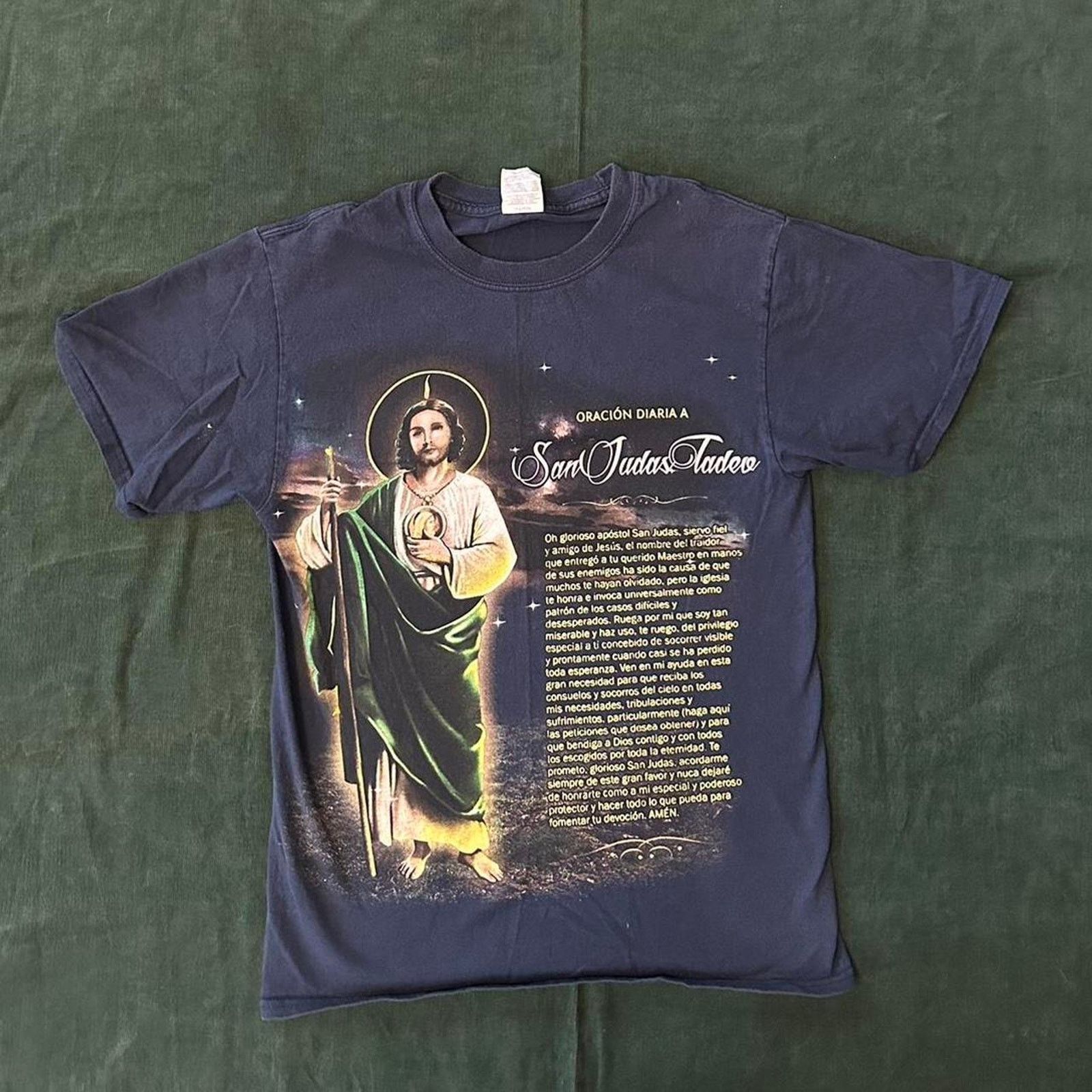 Other Y2k san judas graphic tee Size US S / EU 44-46 / 1 - 1 Thumbnail