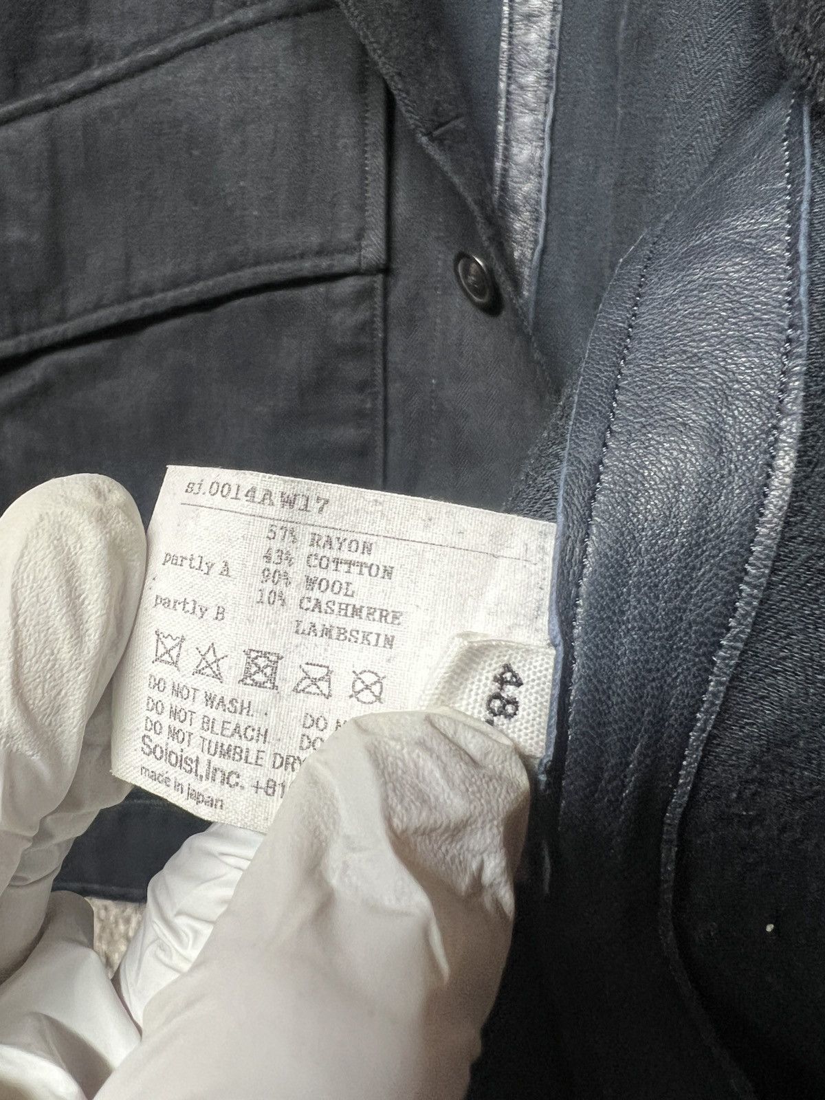 Takahiromiyashita The Soloist. AW17 Cut-Off Crop Jacket Size US M / EU 48-50 / 2 - 8 Thumbnail