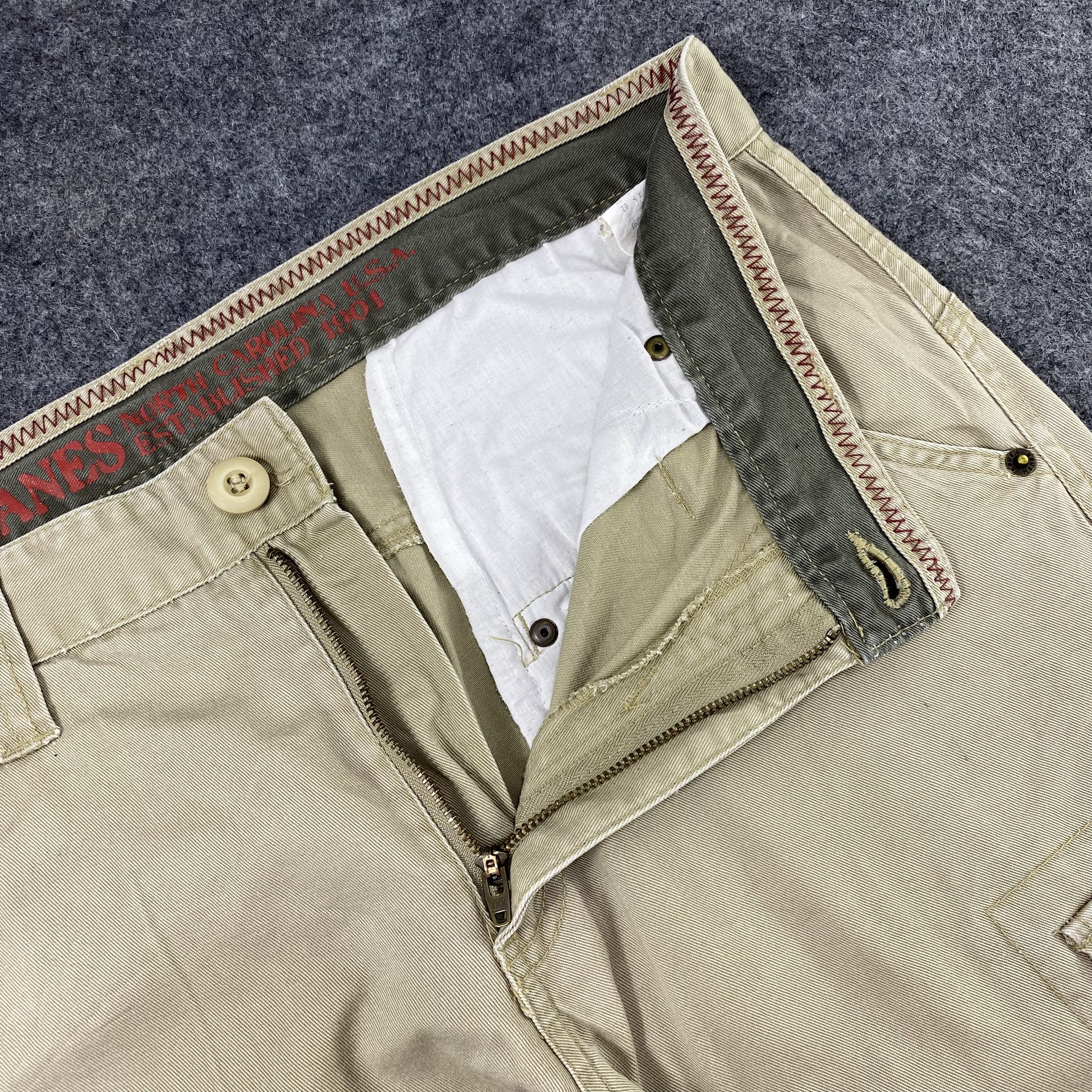 Hanes × Vintage 🔴U.S.A - Hanes North U.S.A Multi Pocket Cargo Pant-C019 Size US 34 / EU 50 - 7 Thumbnail