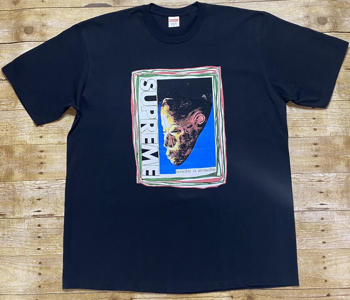 image of Supreme Mask Tee in Black, Men's (Size XL)