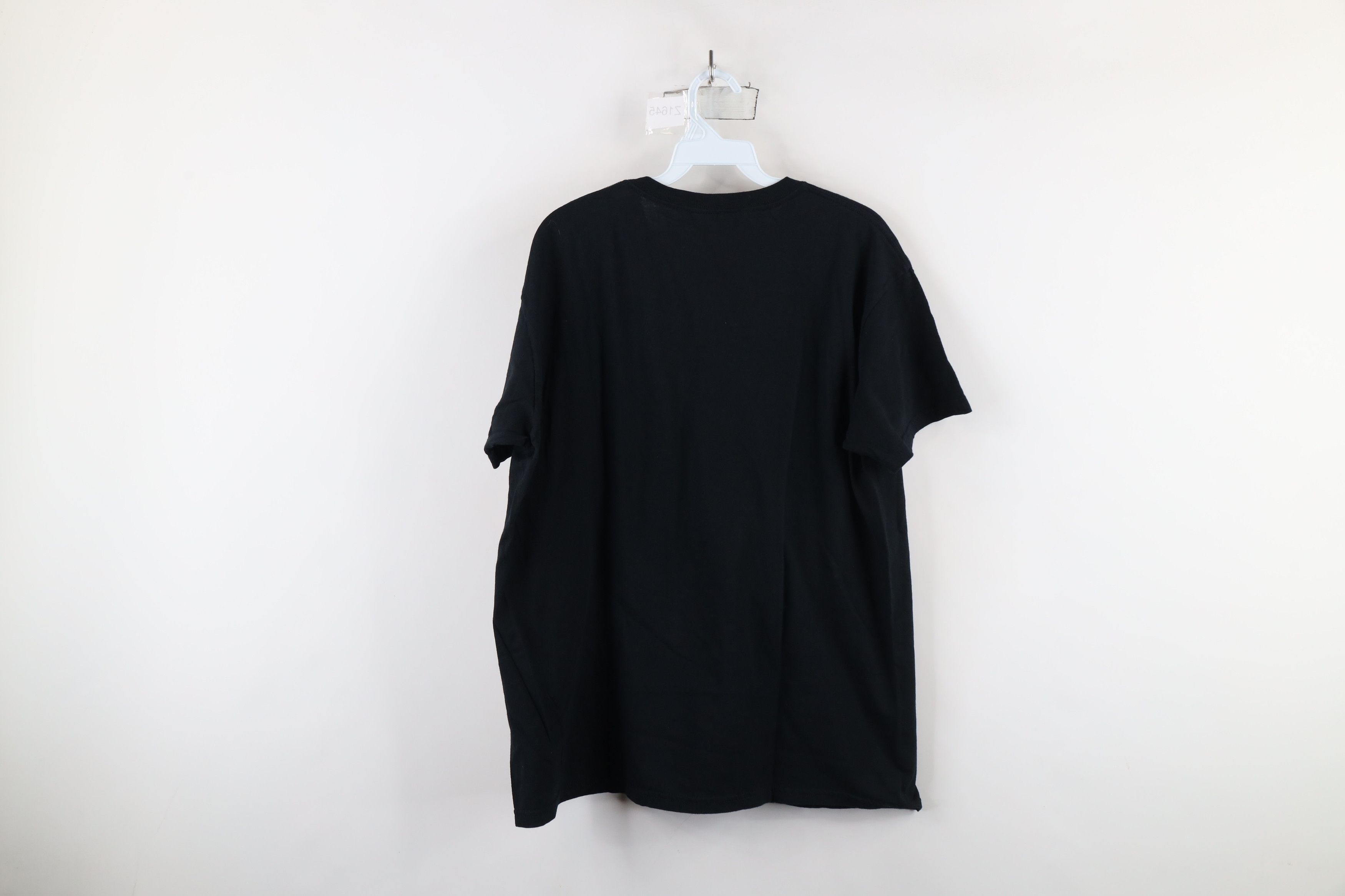Vintage Vintage 90s Streetwear Short Sleeve T-Shirt Black Cotton Size US L / EU 52-54 / 3 - 9 Thumbnail