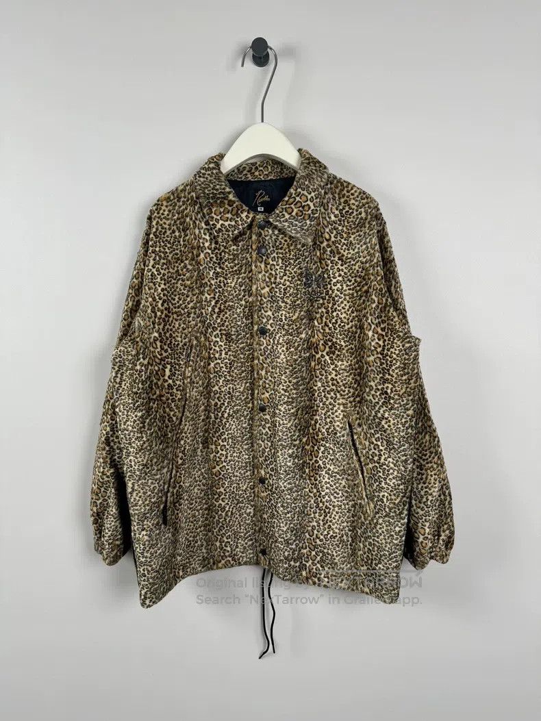 期間限定価格！NEEDLES CoachJacket Leopard Olive 期間限定価格！NEEDLES CoachJacket Leopard Olive 期間限定価格