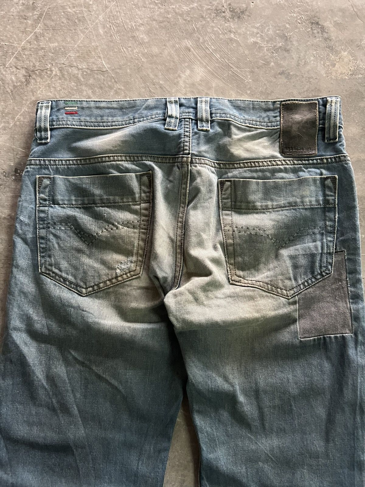 Diesel Diesel industries patchwork rusty stain dirty style jeans Size US 30 / EU 46 - 18 Thumbnail