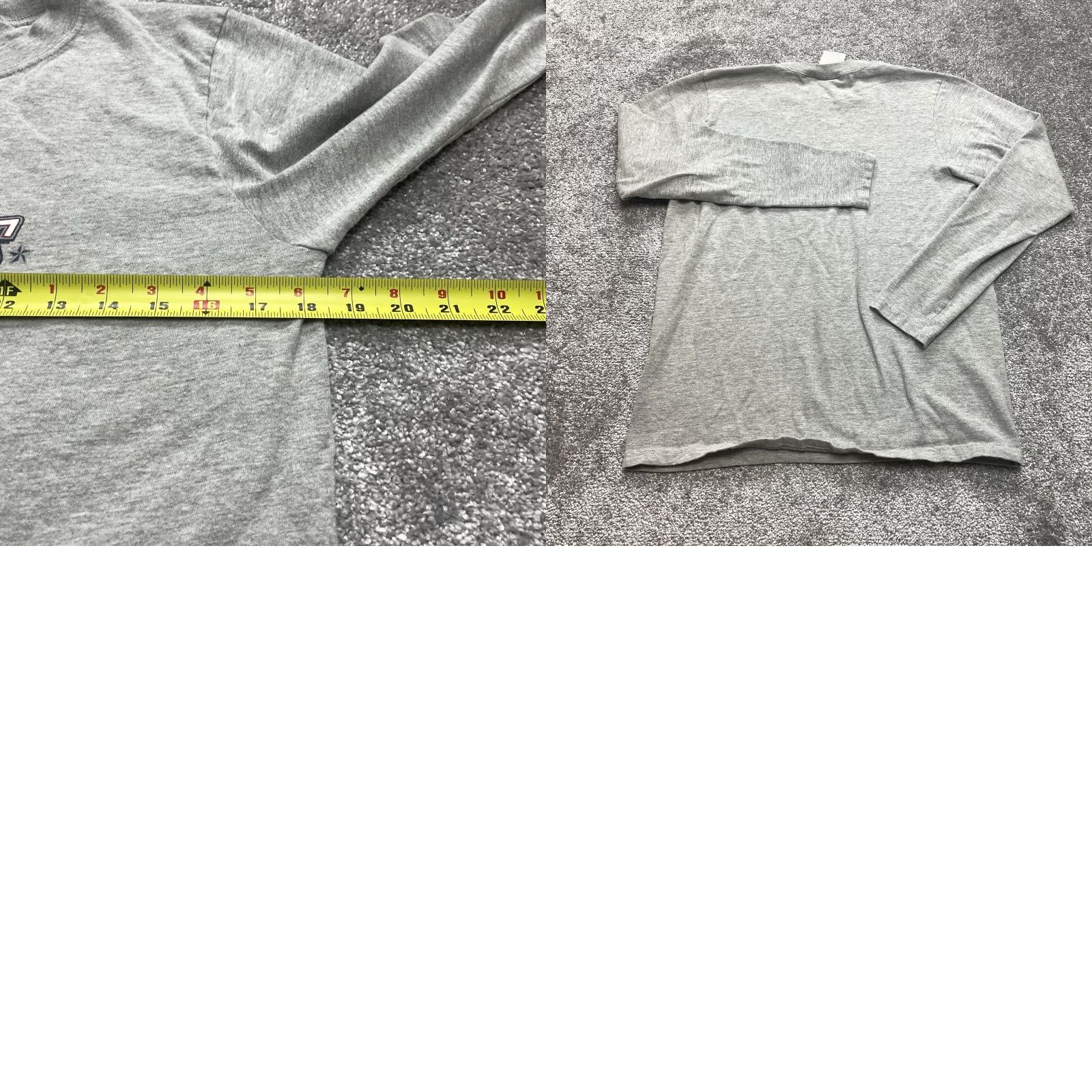 Reebok VINTAGE Reebok Shirt Women’s M Gray Long Sleeve Patriots XXXVIII Champions Shirt Women’s Medium Gray Long Sleeve Patriots Champions Vintage Size M / US 6-8 / IT 42-44 - 8 Thumbnail