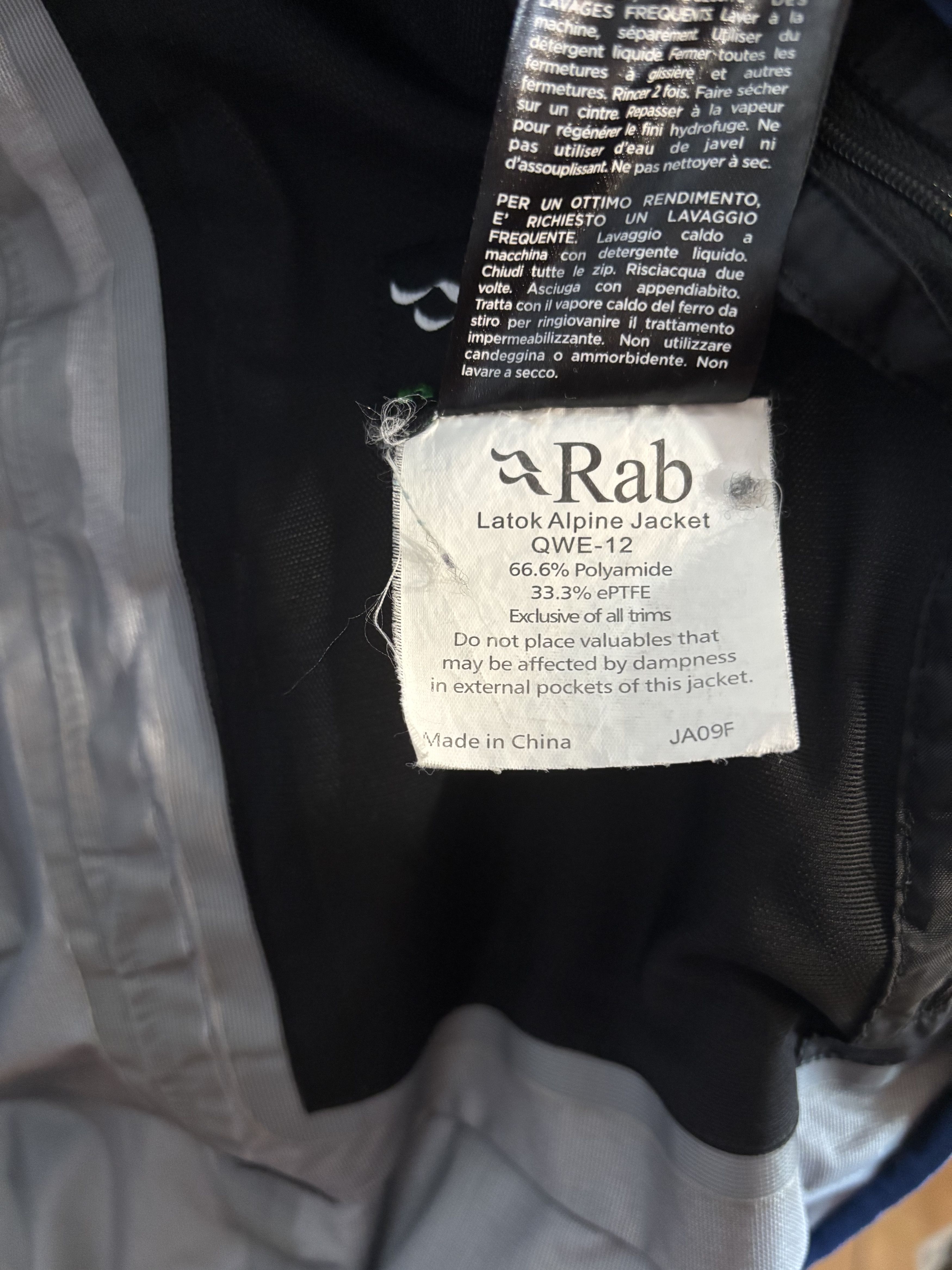 Rab Rab Vintage Latok Shell Jacket Size US L / EU 52-54 / 3 - 8 Thumbnail