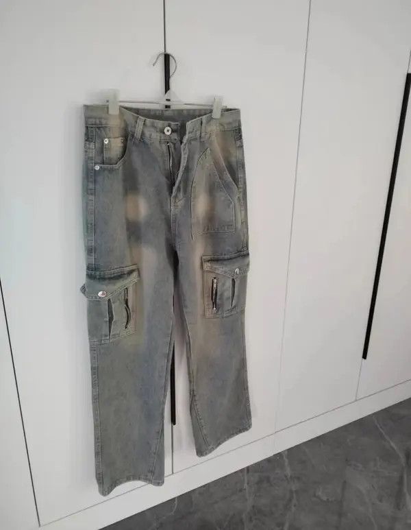 VIBE Light Blue Vintage Relaxed Jeans Size US 30 / EU 46 - 5 Thumbnail
