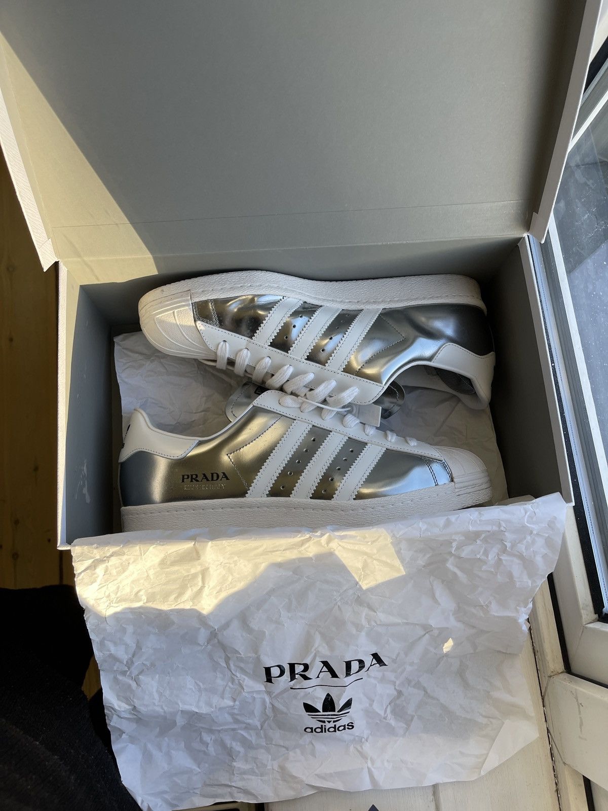 Adidas × Prada Prada x Adidas Superstar | Grailed