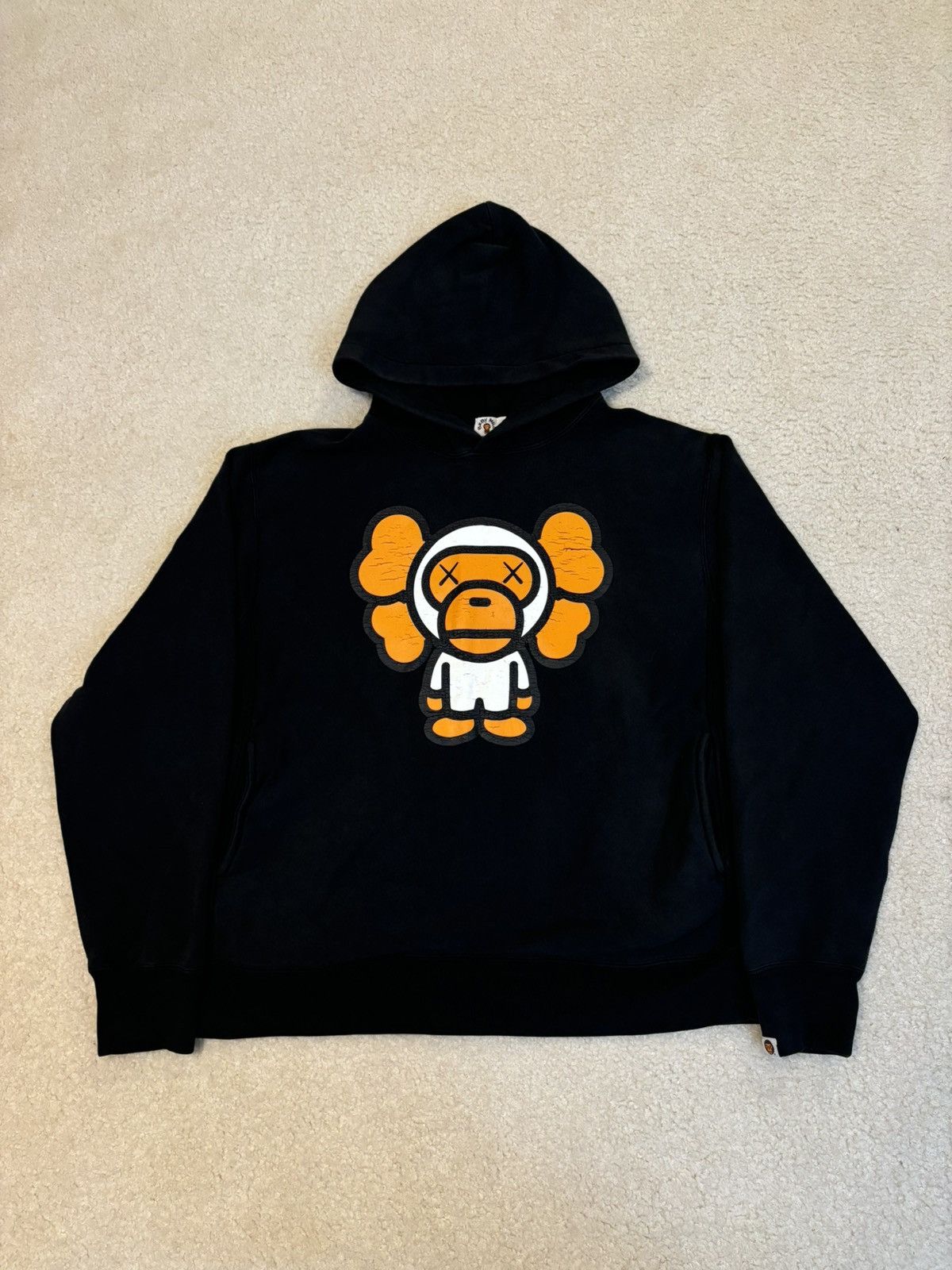 Bape Kaws Baby Milo Hoodie | Grailed