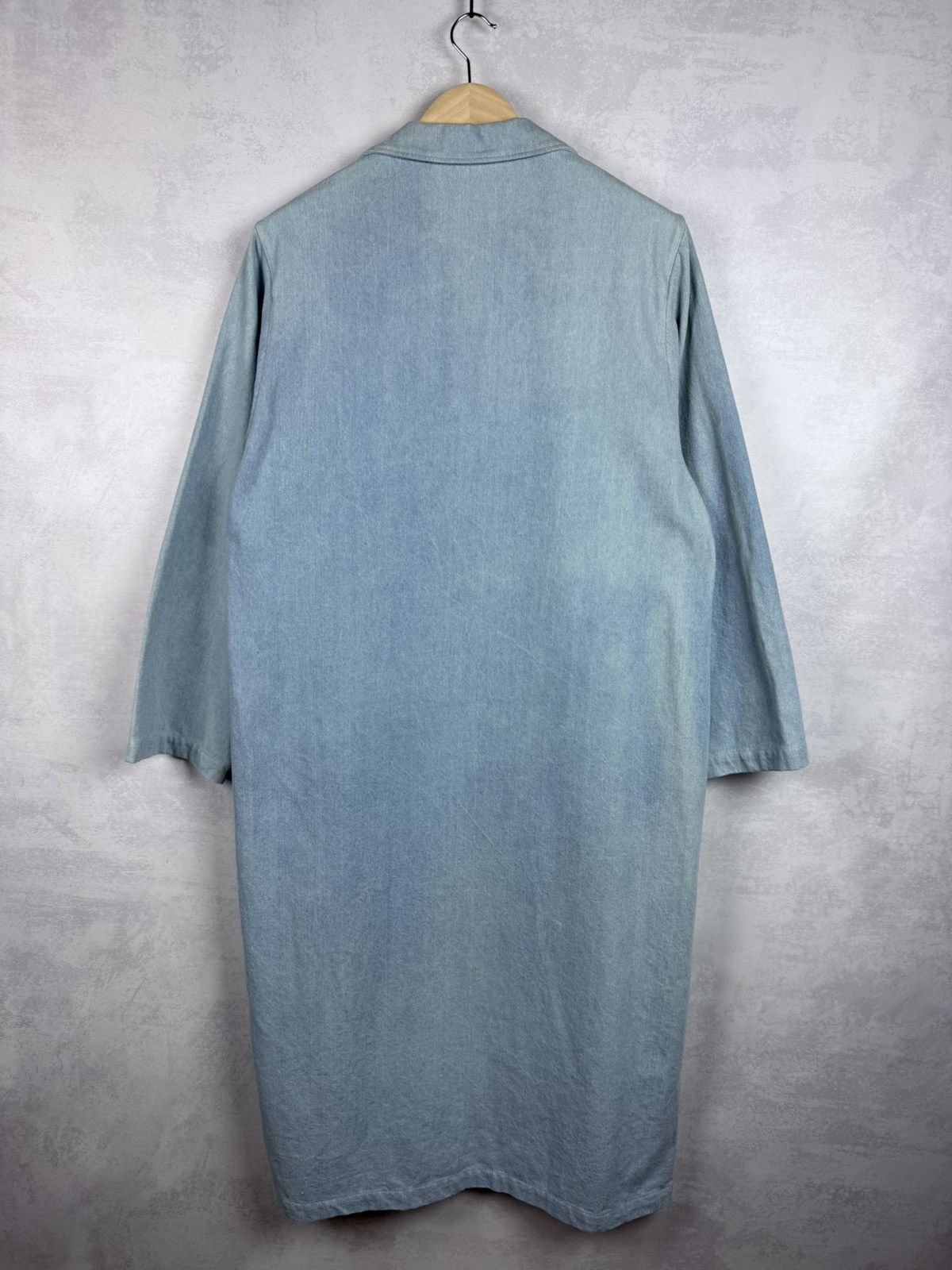Bless BLESS Service N°51 Denim Summer Work Coat Size L Size US L / EU 52-54 / 3 - 4 Thumbnail