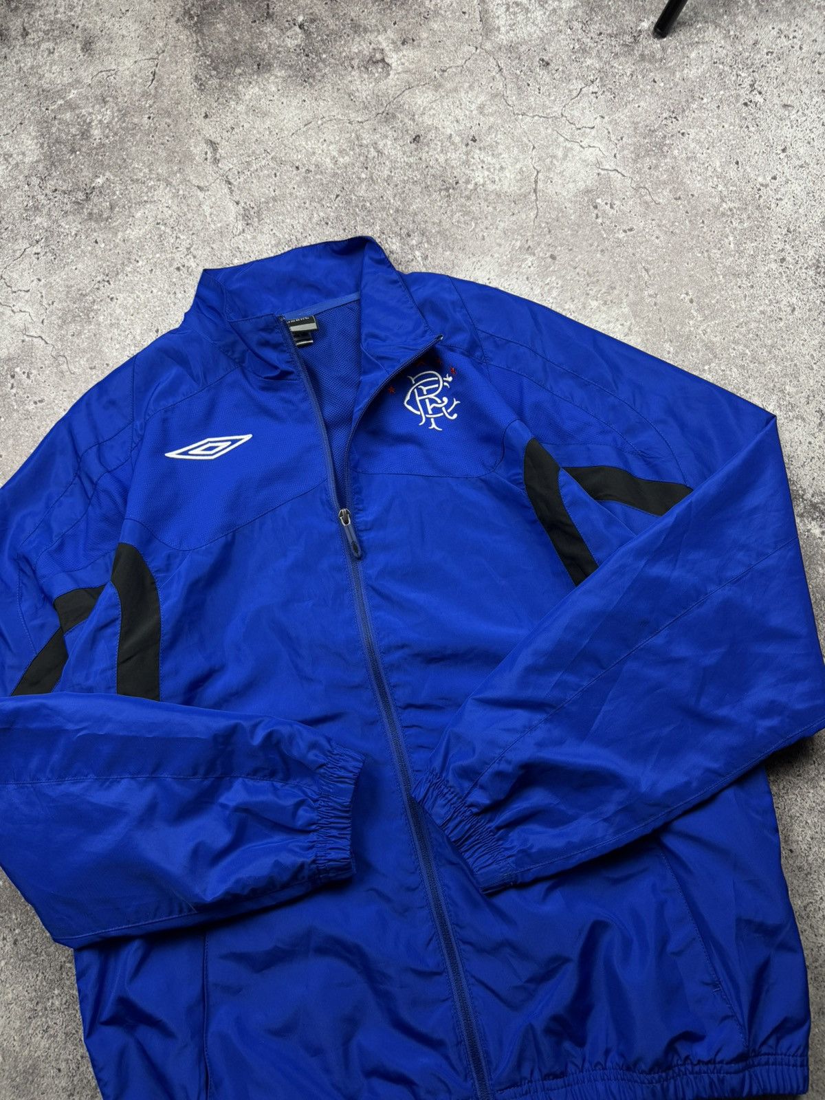 Umbro Vintage Umbro Rangers Track Jacket Football Soccer 2000s Size US S / EU 44-46 / 1 - 8 Thumbnail