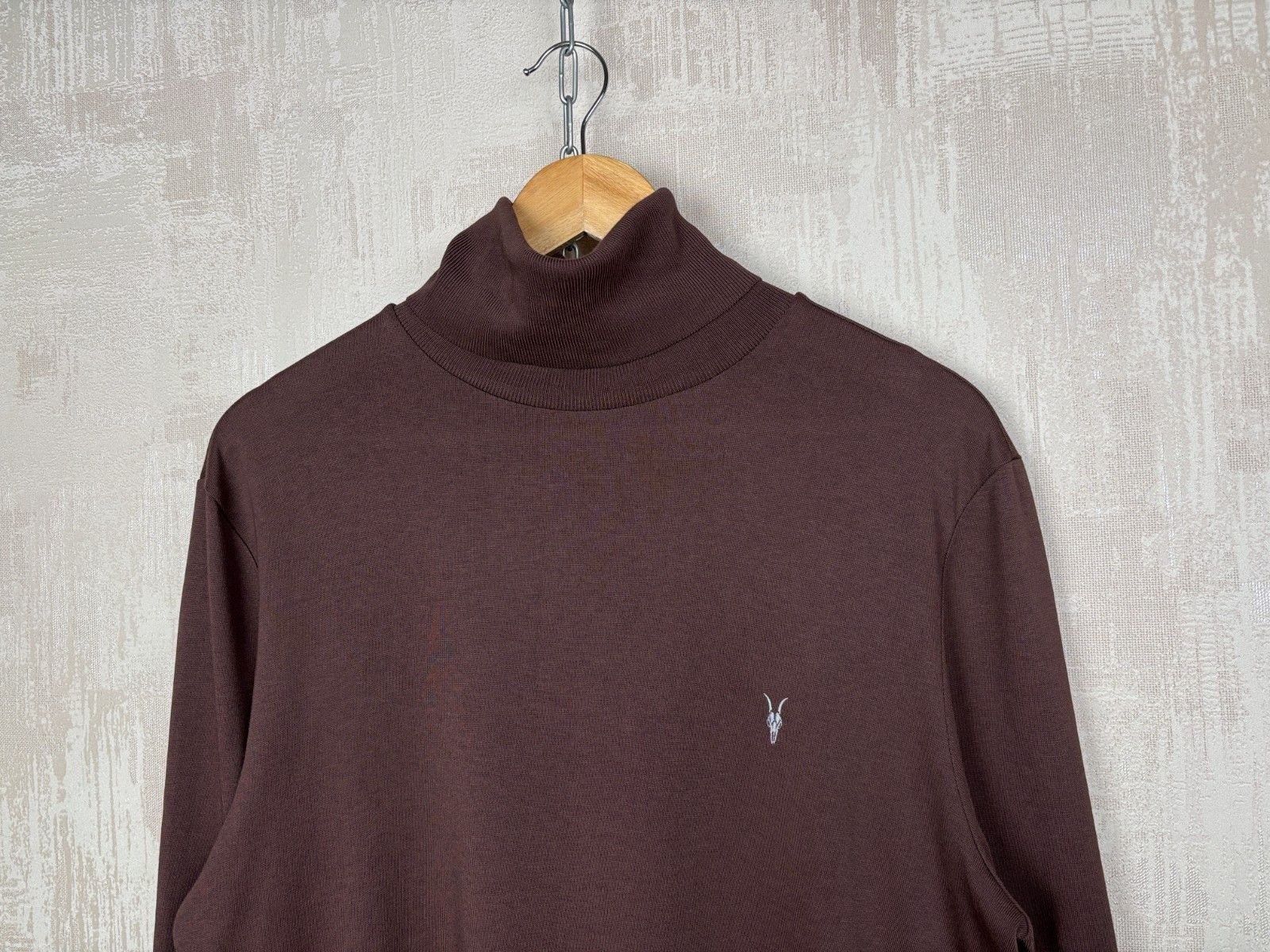 Allsaints AllSaint Parlour LS Roll Neck Cotton/Modal Pullover Size US M / EU 48-50 / 2 - 4 Thumbnail