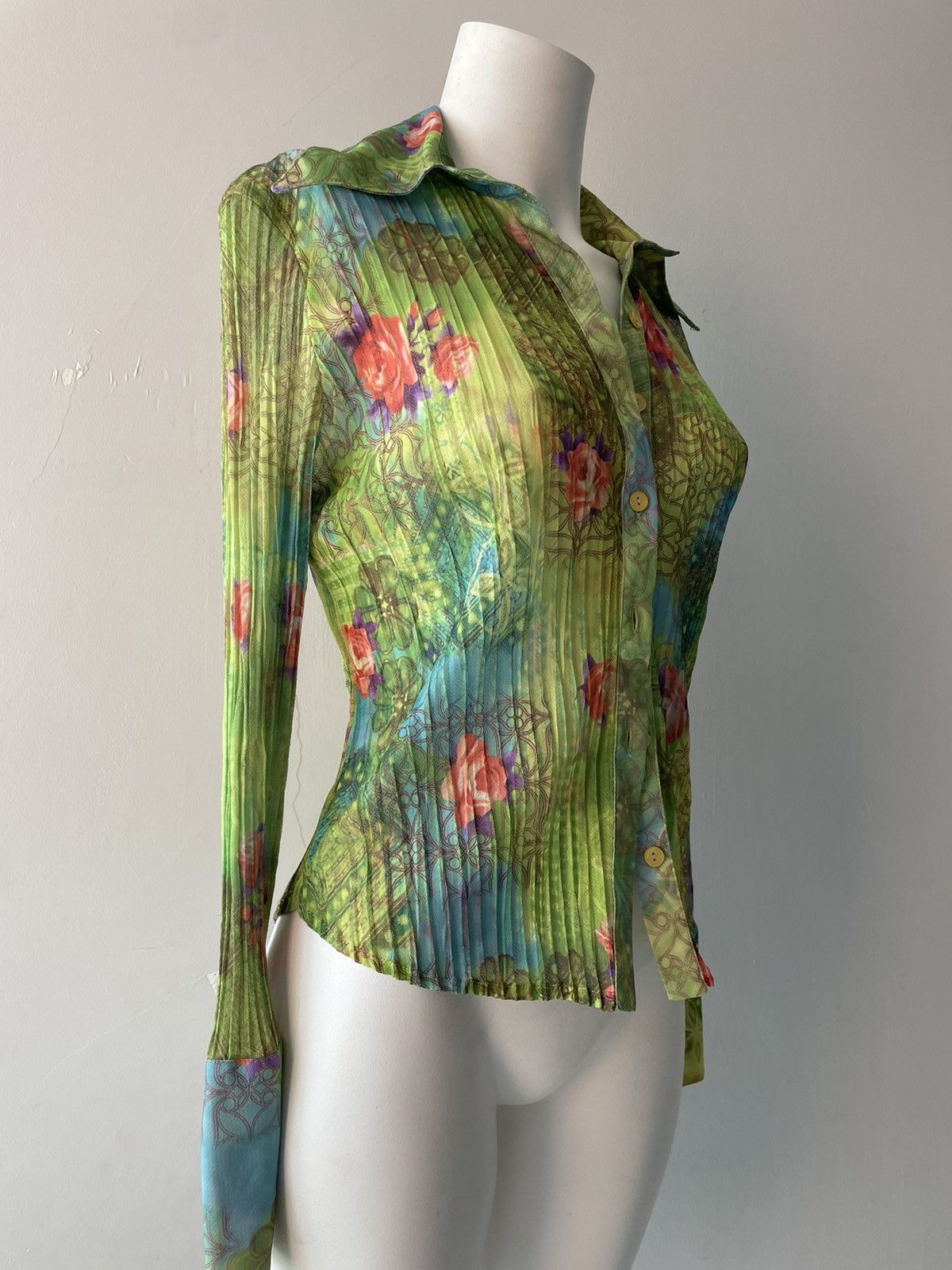Vintage Italian shirt Size M / US 6-8 / IT 42-44 - 9 Thumbnail