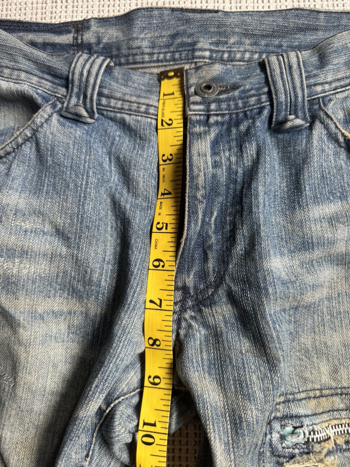 Japanese Brand EDGE RUPERT distressed y2k/punk flare jeans Size US 34 / EU 50 - 19 Thumbnail