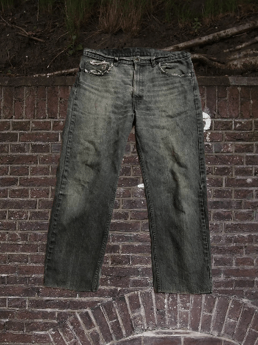 Levi's VINTAGE gray Levi's 505 100% cotton jeans STREETWEAR Size US 36 / EU 52 - 1 Thumbnail