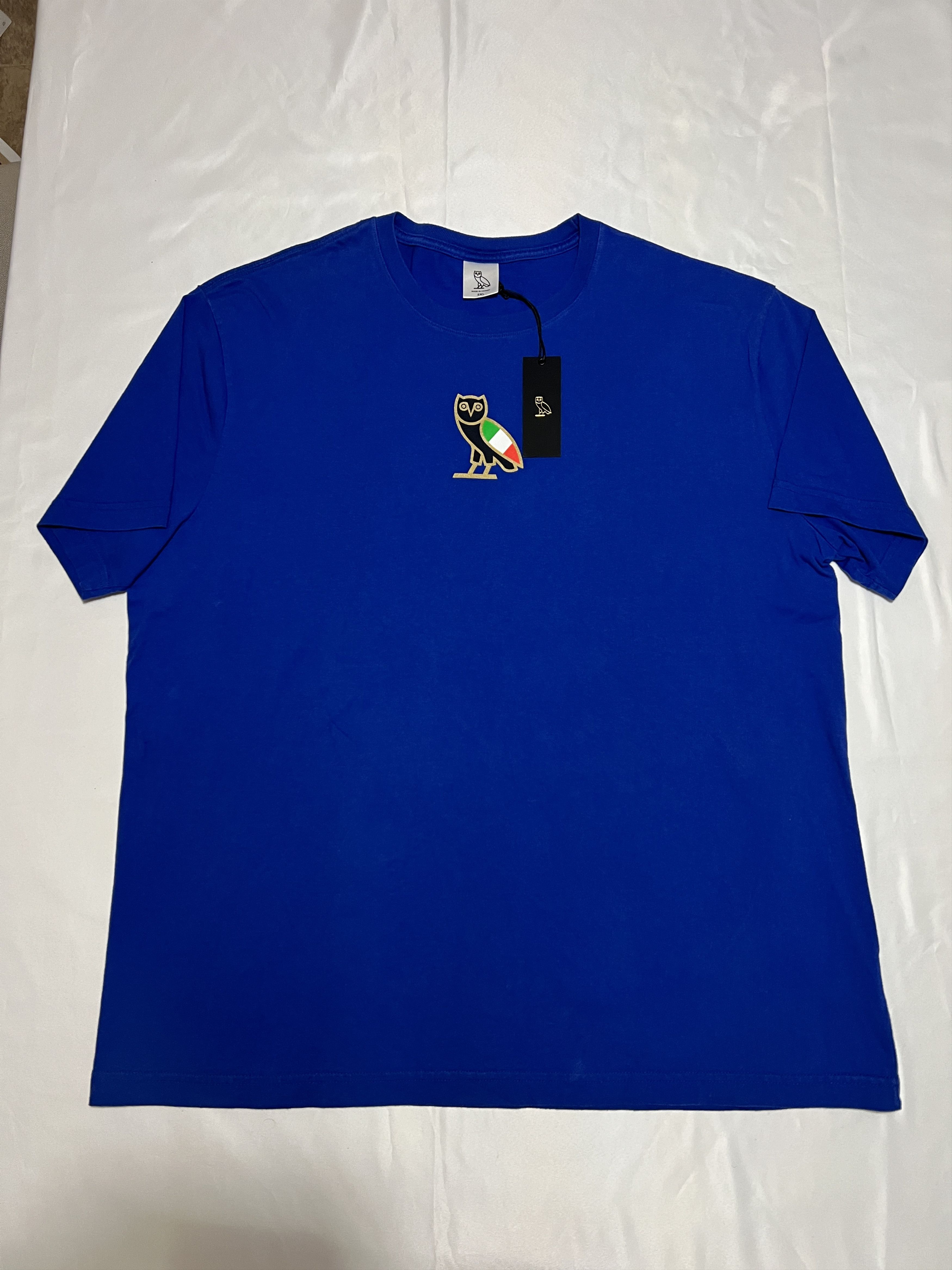 Drake OVO Italy Mini OG Owl T-shirt XXL Size US XXL / EU 58 / 5 - 1 Thumbnail