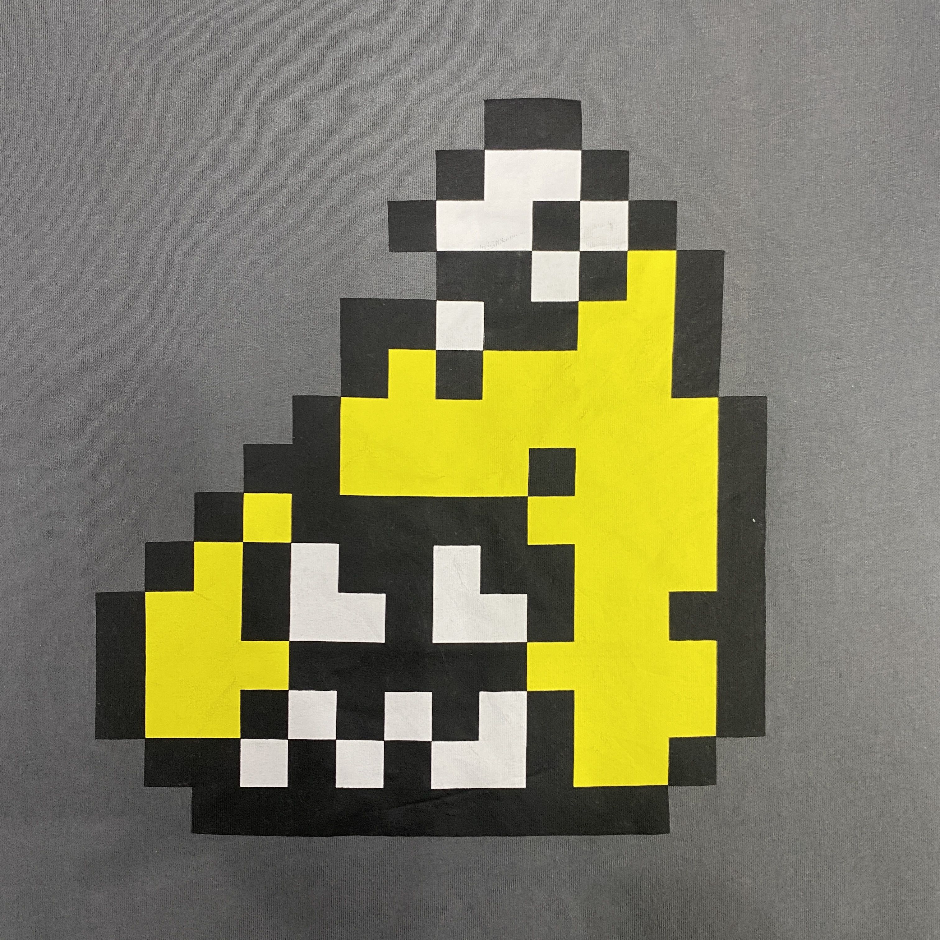 Japanese Brand Firefin Grey 8-Bit FishFry Nintendo TShirt - J015 Size US M / EU 48-50 / 2 - 5 Thumbnail