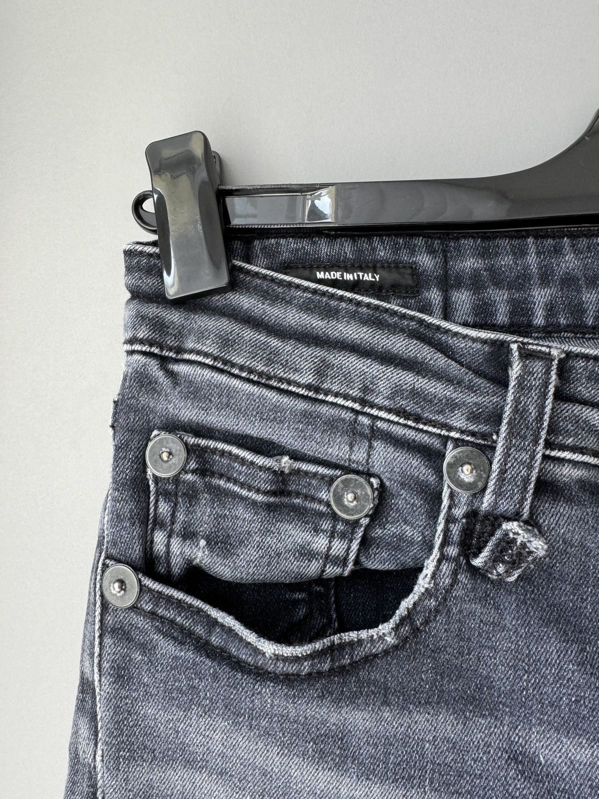 R13 × Vintage Women's R13 Light Distressed Jeans Size 25" / US 0 / IT 36 - 4 Thumbnail