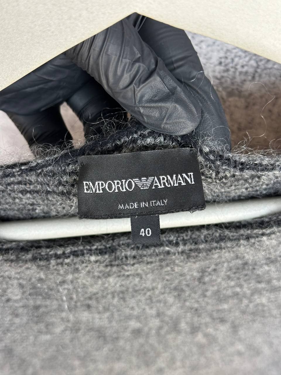 Emporio Armani Emporio Armani Soft Knit Ribbed Dress Made Italy Wool Blend Size S / US 4 / IT 40 - 7 Thumbnail