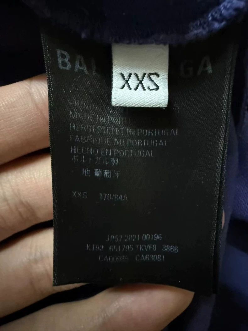 Balenciaga Balenciaga Nvironment-friendly logo short sleeve Size US XXS / EU 40 - 4 Thumbnail