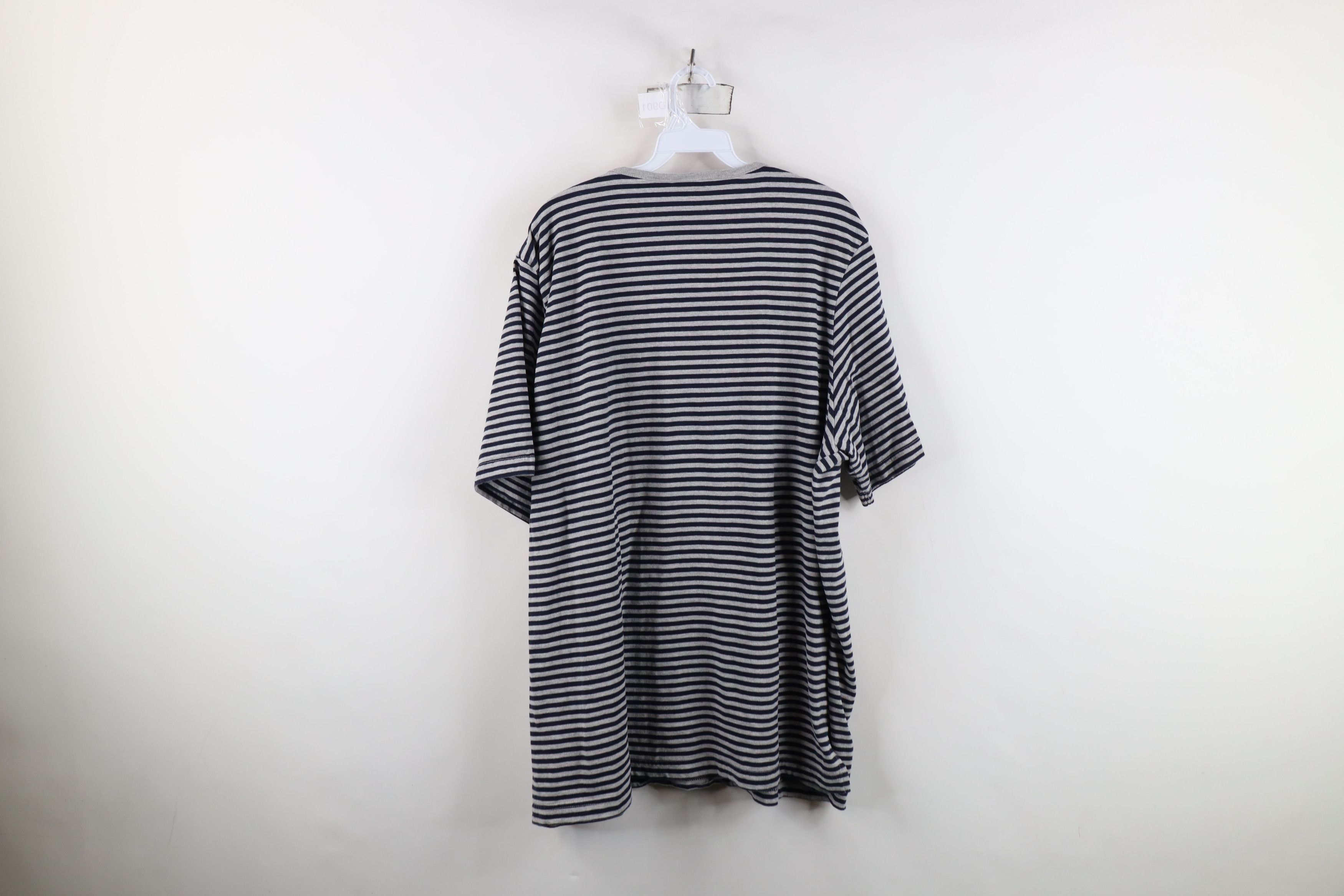 Vintage Vintage 90s Looney Tunes Striped Tweety Bird Henley T-Shirt Size 4XL / US 24-26 - 11 Thumbnail